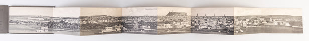Souvenir d'Alep (Syrie). Panoramique d'Alep.