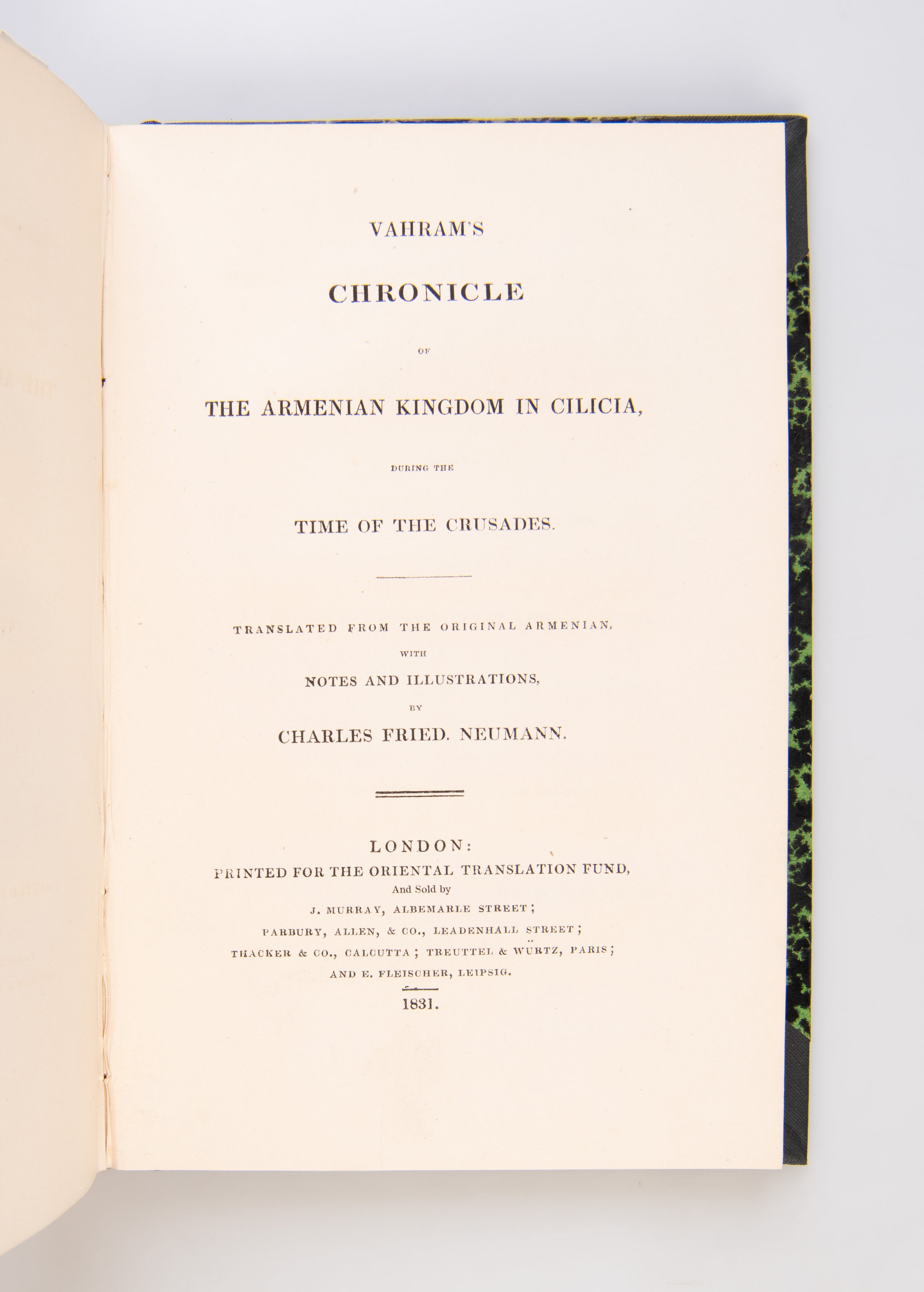 History of the pirates who infested the China Sea from 1807 to 1810. & The catechism of the shamans; or, The laws and regulations of the priesthood of Buddha in China. & Vahram's Chronicle of the Armenian Kingdom in Cilicia, during the time of the Crusade