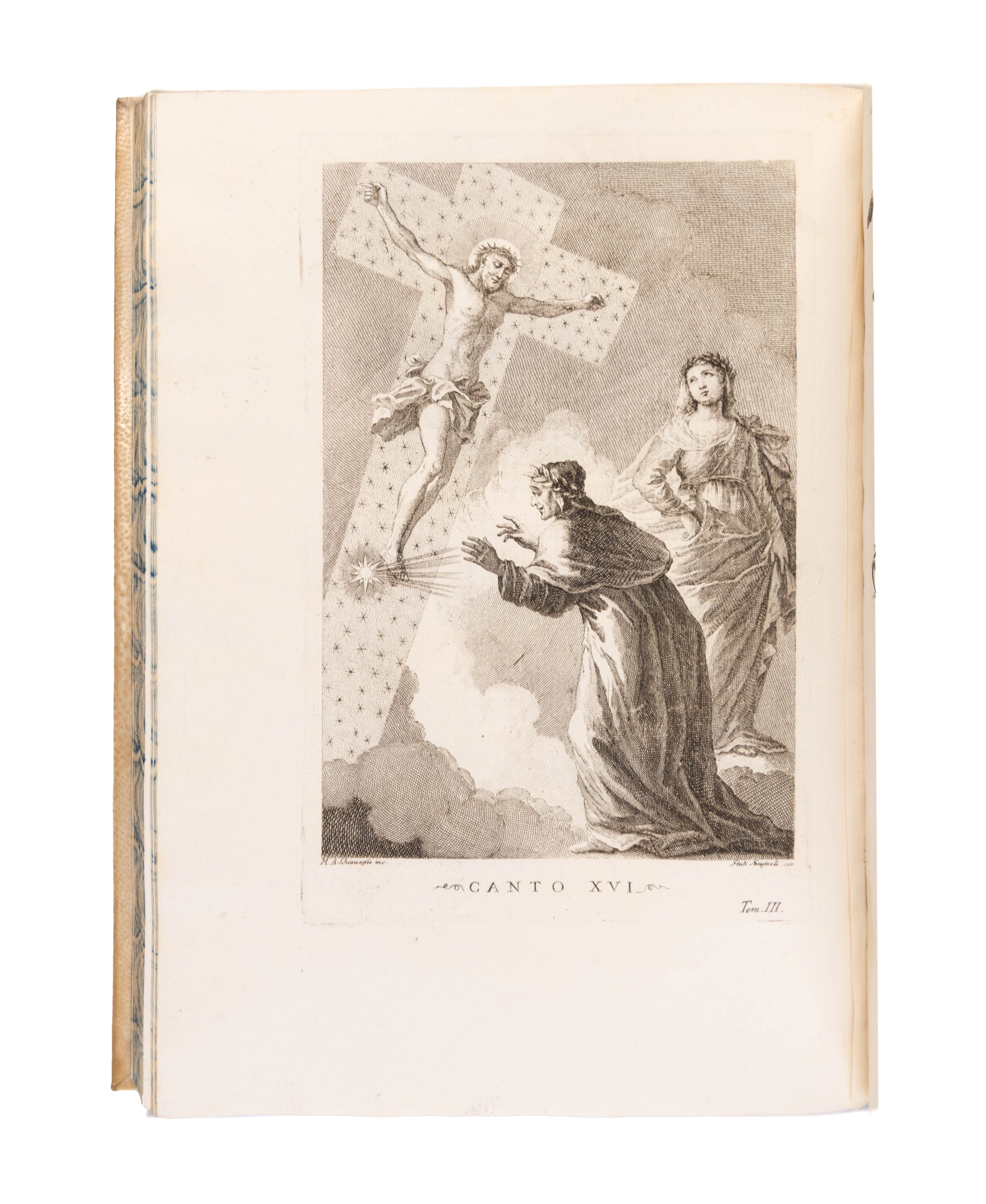 [Opere]. La Divina Commedia di Dante Alighieri con varie annotazioni e copiosi rami adornata.