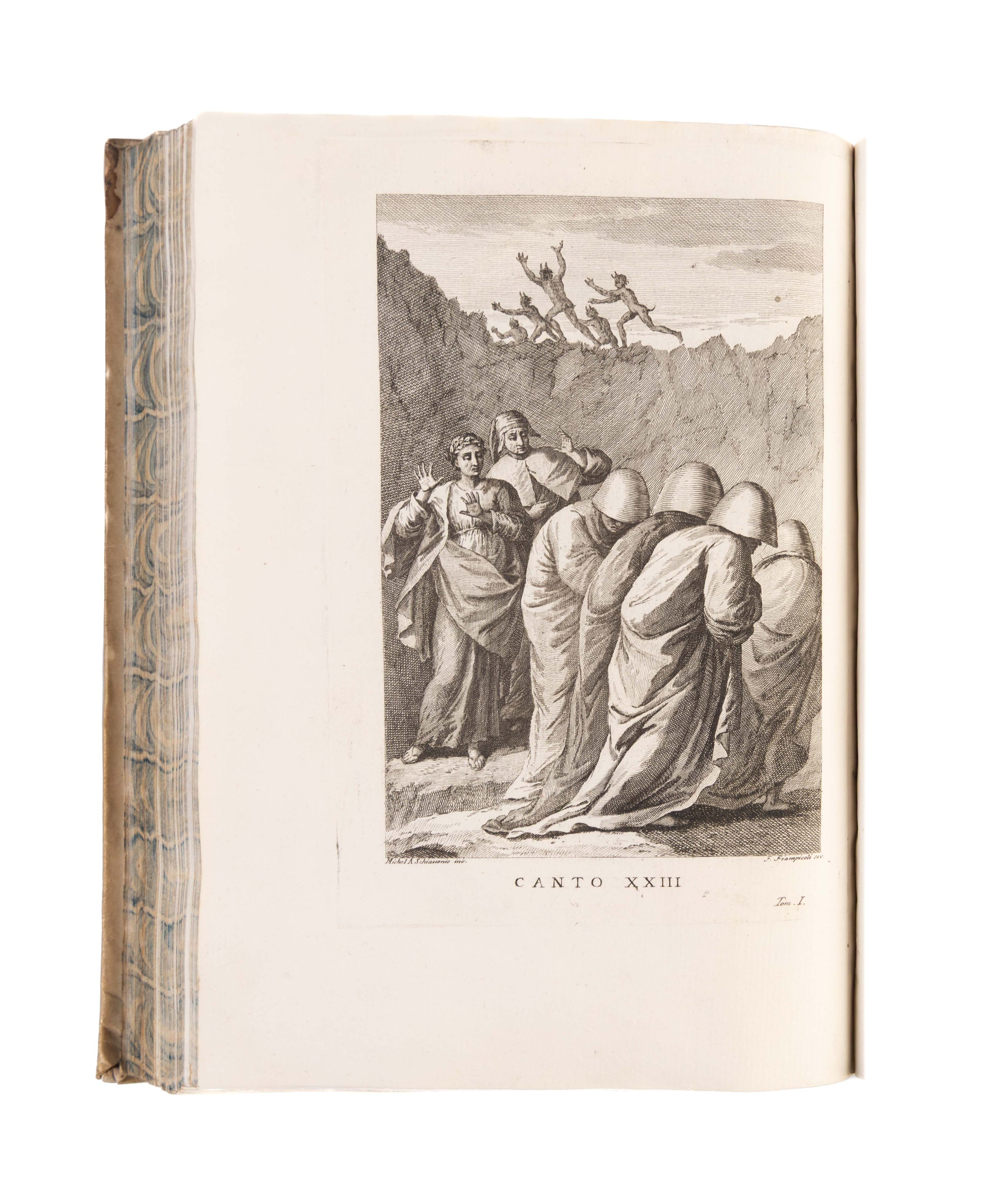 [Opere]. La Divina Commedia di Dante Alighieri con varie annotazioni e copiosi rami adornata.