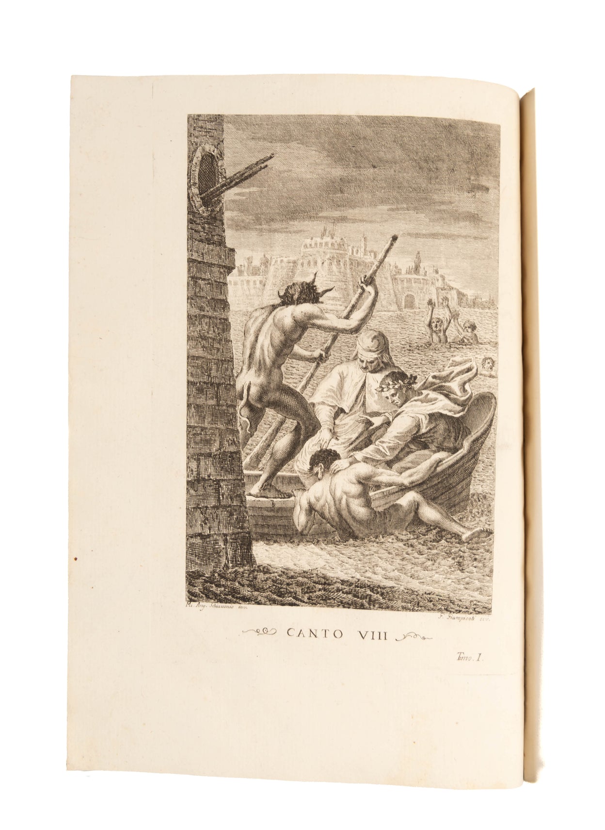 [Opere]. La Divina Commedia di Dante Alighieri con varie annotazioni e copiosi rami adornata.