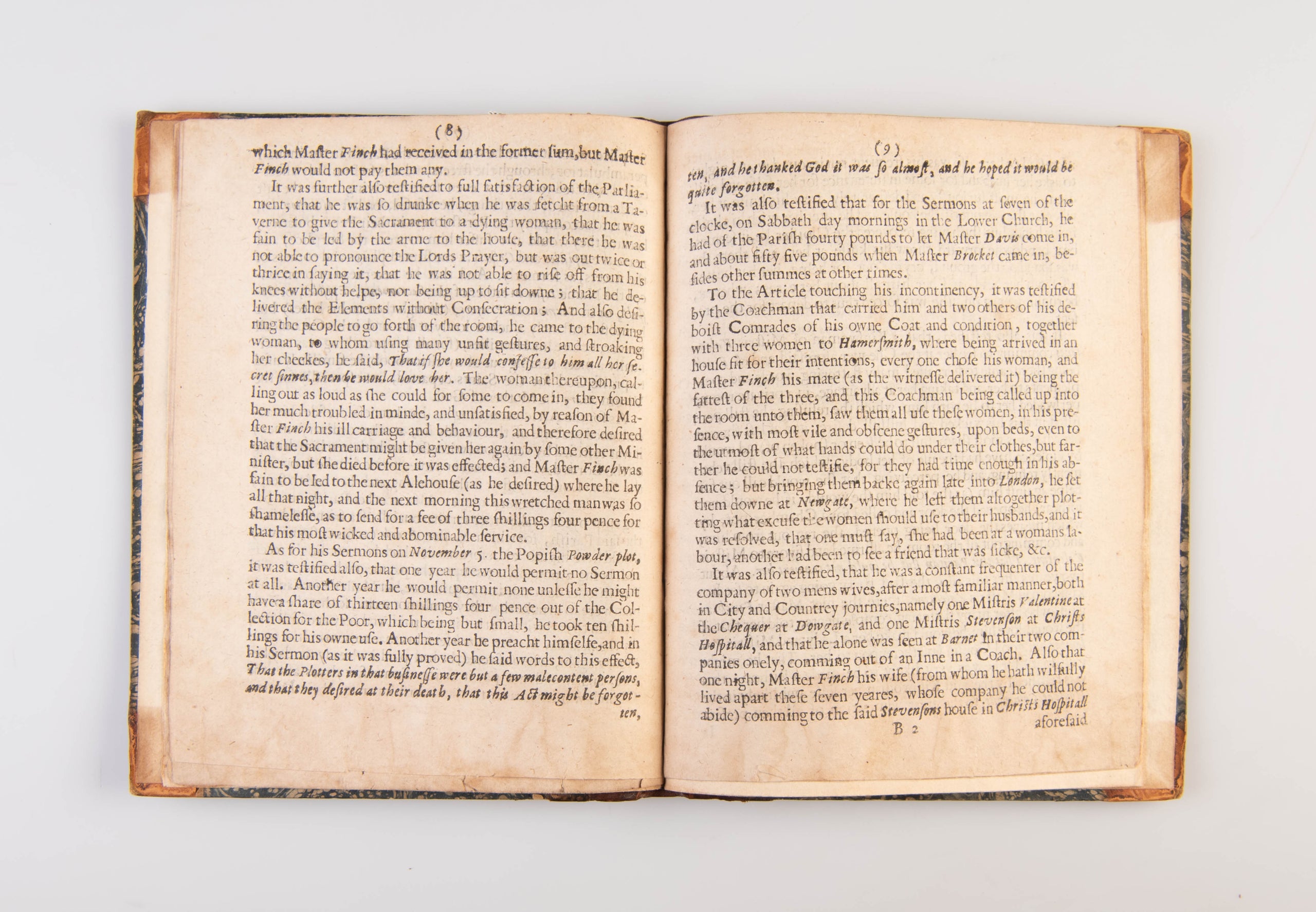 The Petition and Articles of severall Charge[s] exhibited in Parliament against Edward Finch Vicar of Christs Church in London,