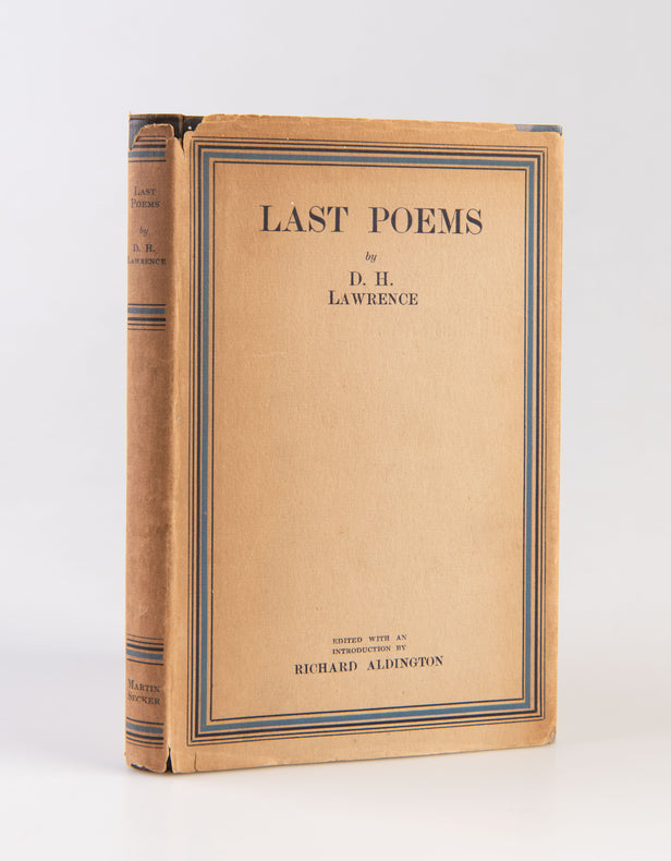 Last Poems.
