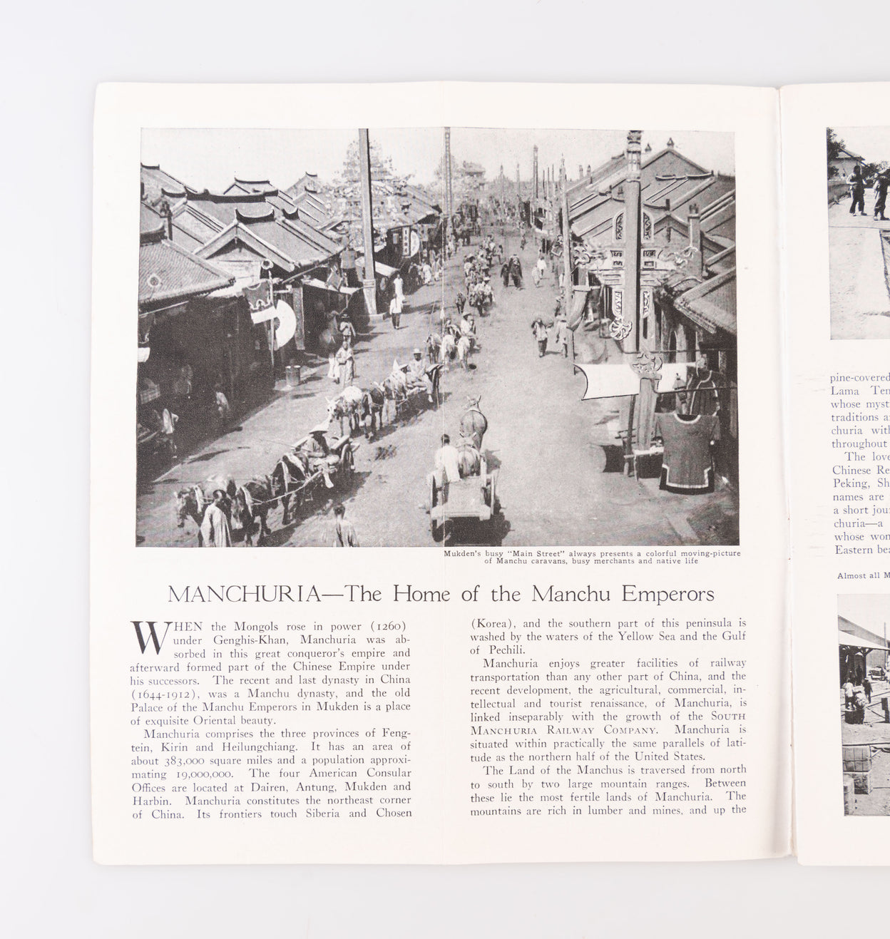Manchuria - Chosen [Korea].