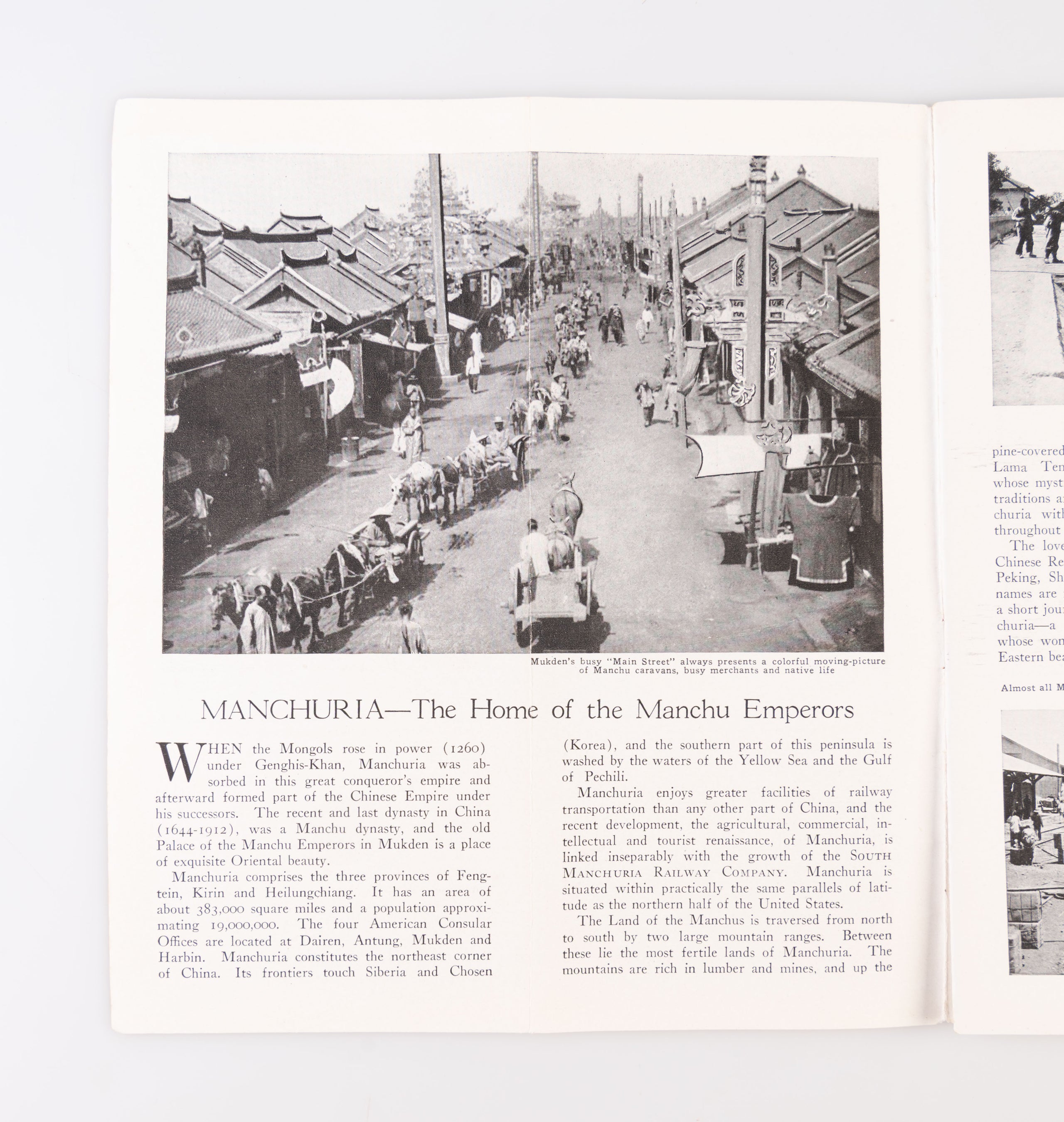 Manchuria - Chosen [Korea].