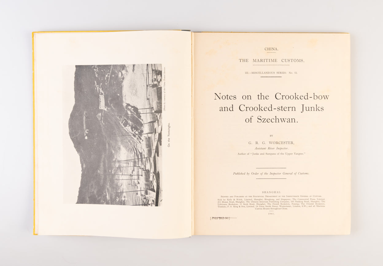 Notes on the Crooked-bow and Crooked-stern Junks of Szechwan.