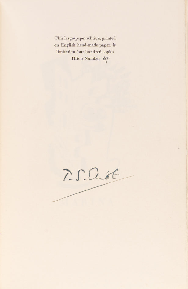 Marina. With Drawings by E. McKnight Kauffer.