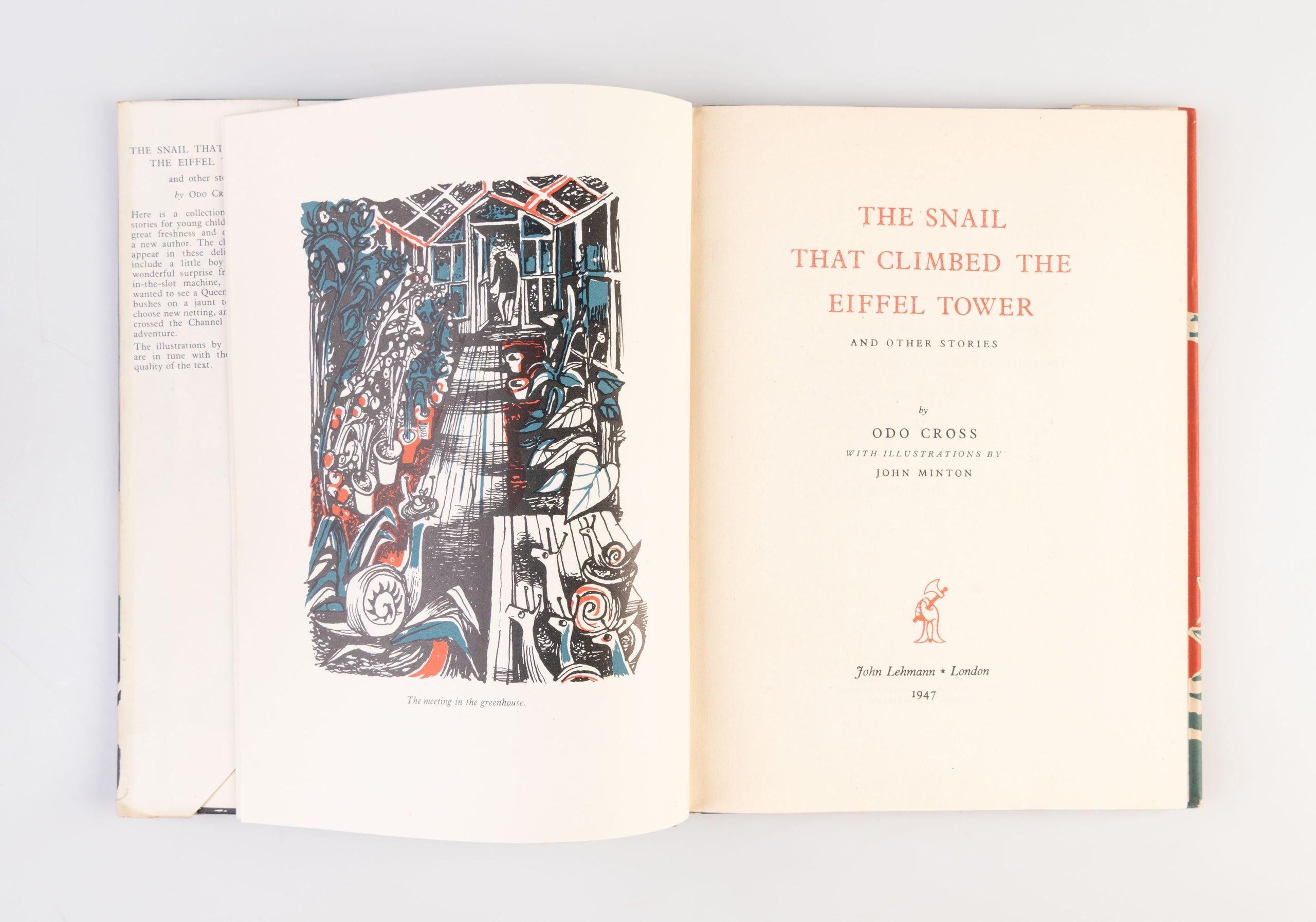 The Snail that Climbed the Eiffel Tower and Other Stories.