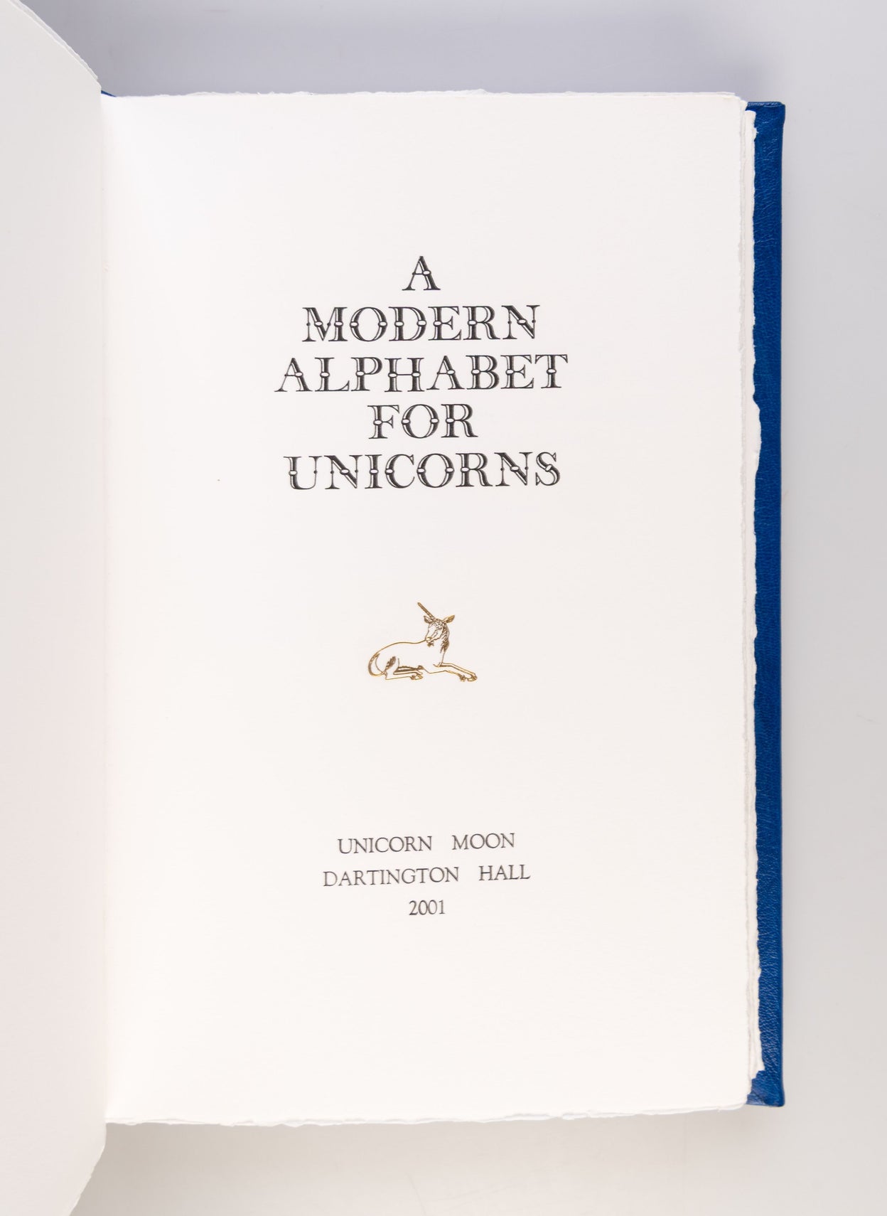 A Modern Alphabet for Unicorns
