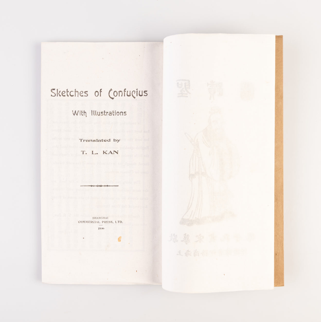 Sketches of Confucius with Illustrations.