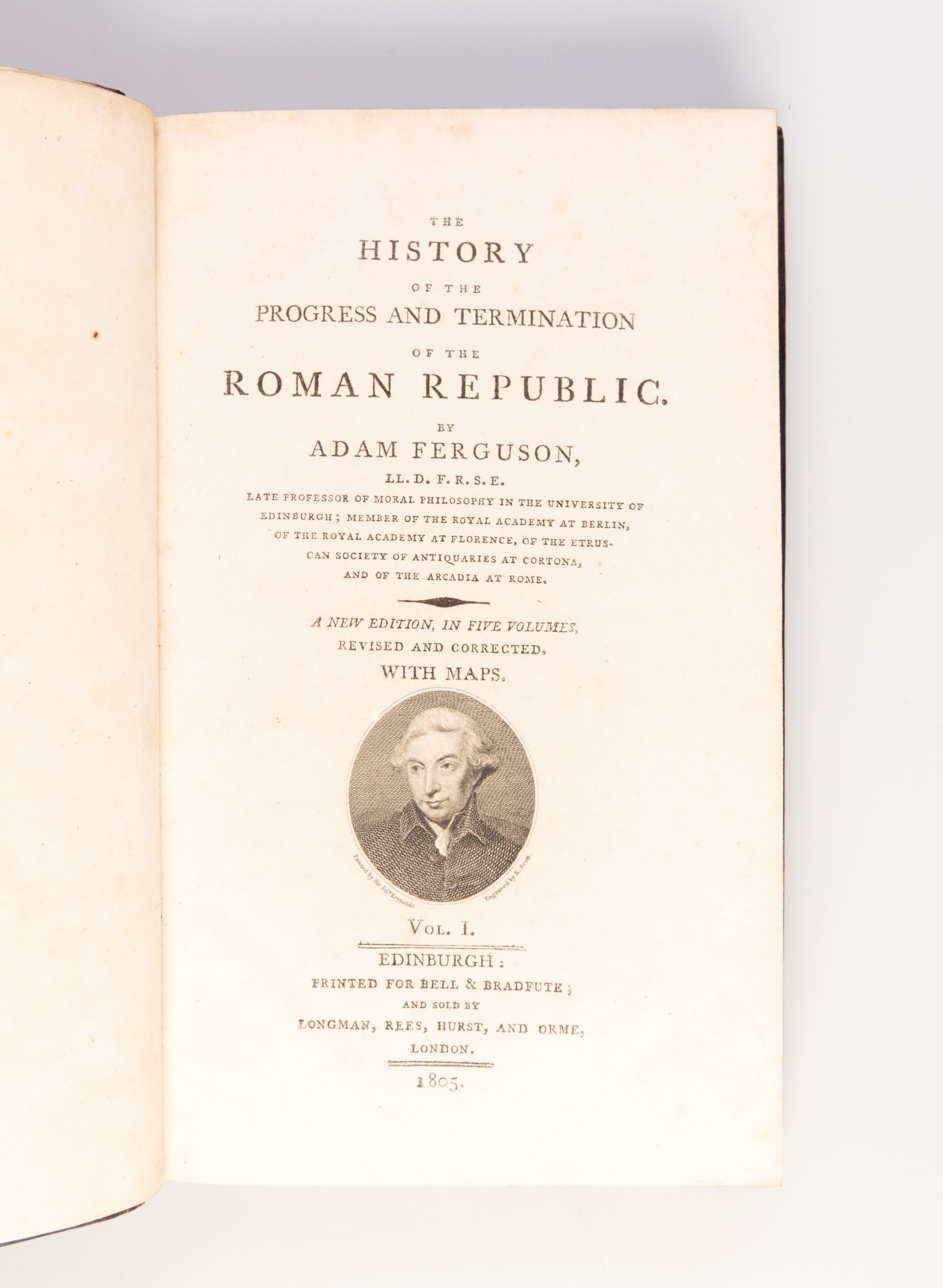 The History of the Progress and Termination of the Roman Republic.