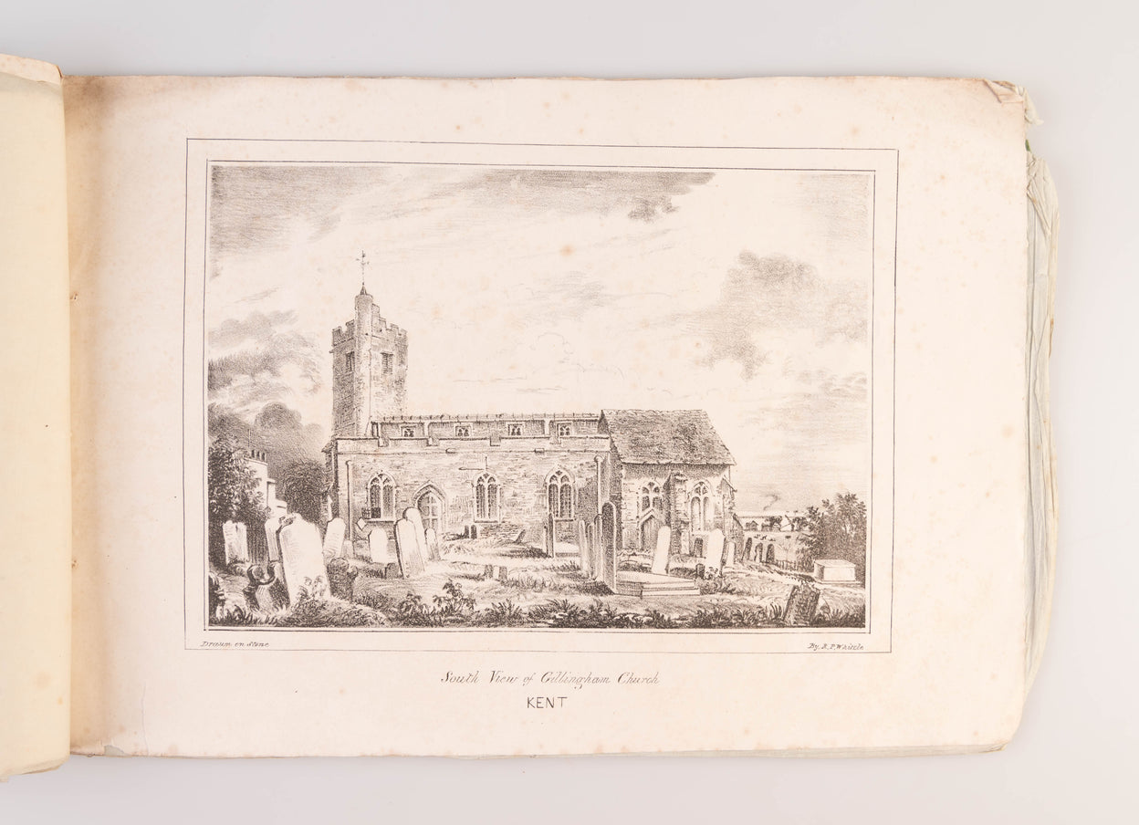 Four Lithographic Views of Gillingham Church. Drawn from Nature & on Stone.