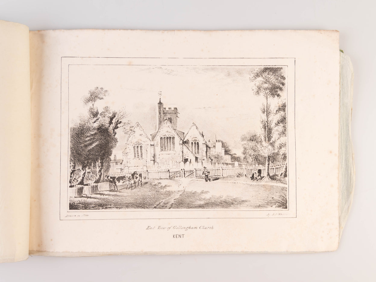 Four Lithographic Views of Gillingham Church. Drawn from Nature & on Stone.
