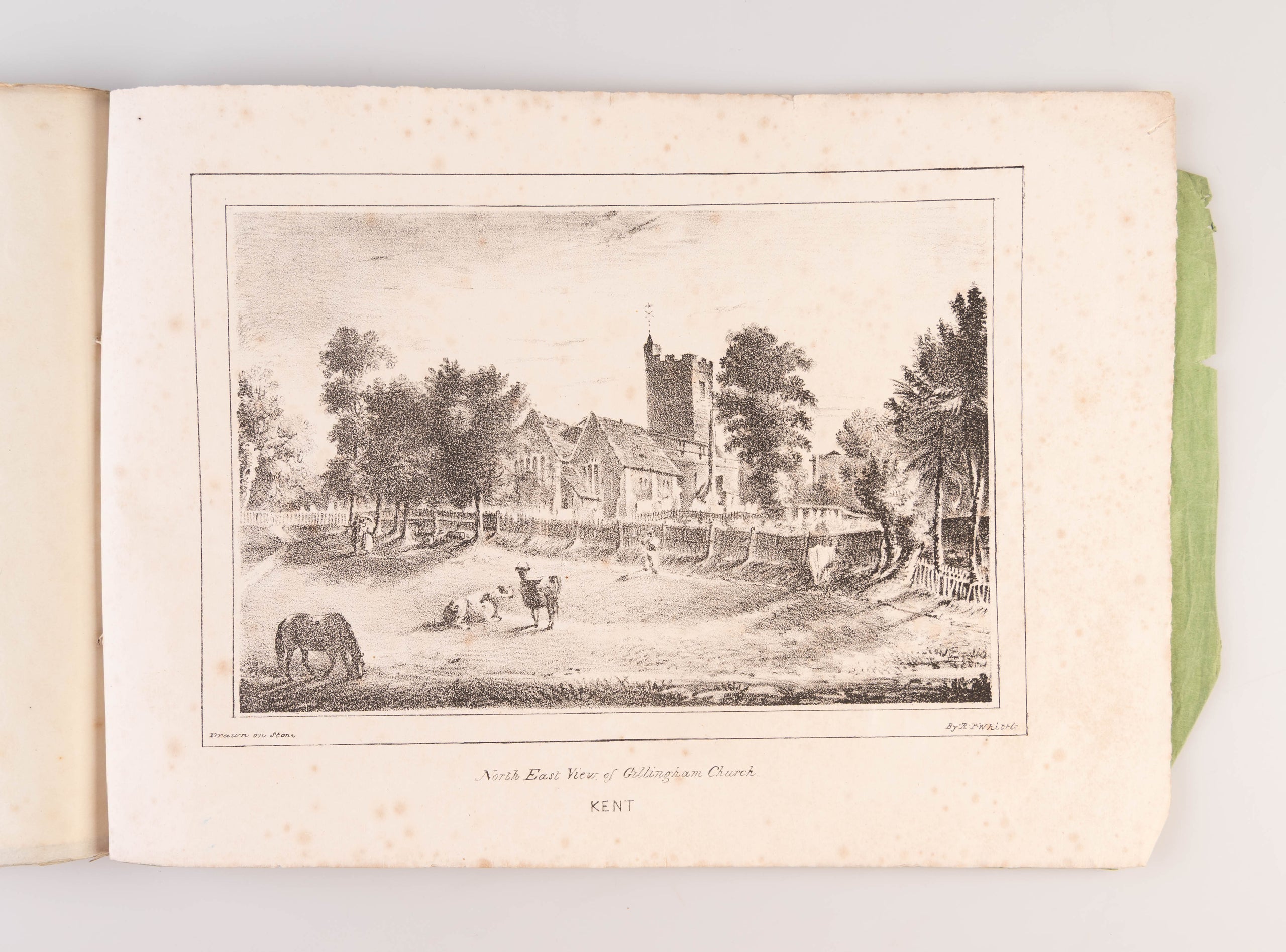 Four Lithographic Views of Gillingham Church. Drawn from Nature & on Stone.