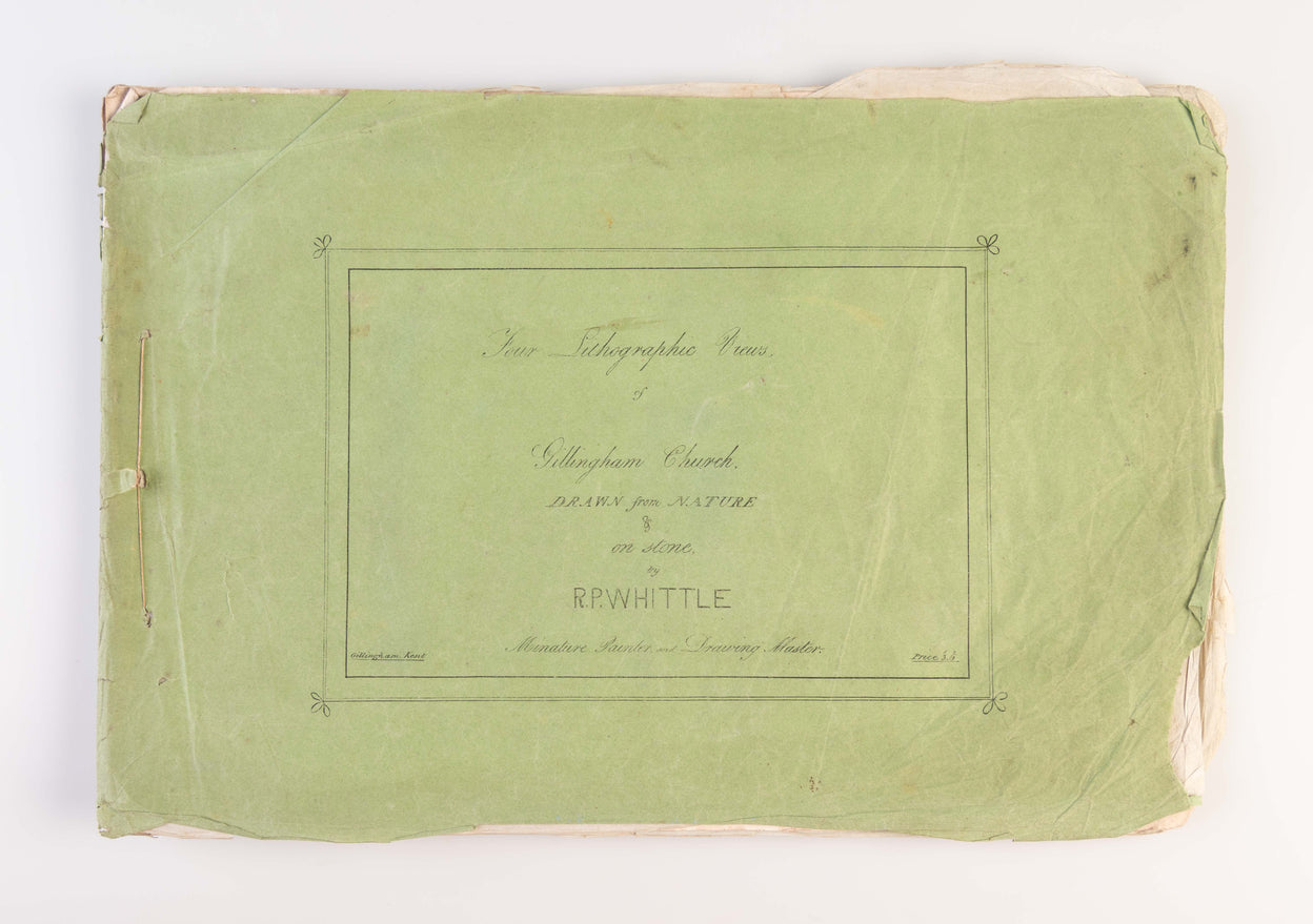 Four Lithographic Views of Gillingham Church. Drawn from Nature & on Stone.