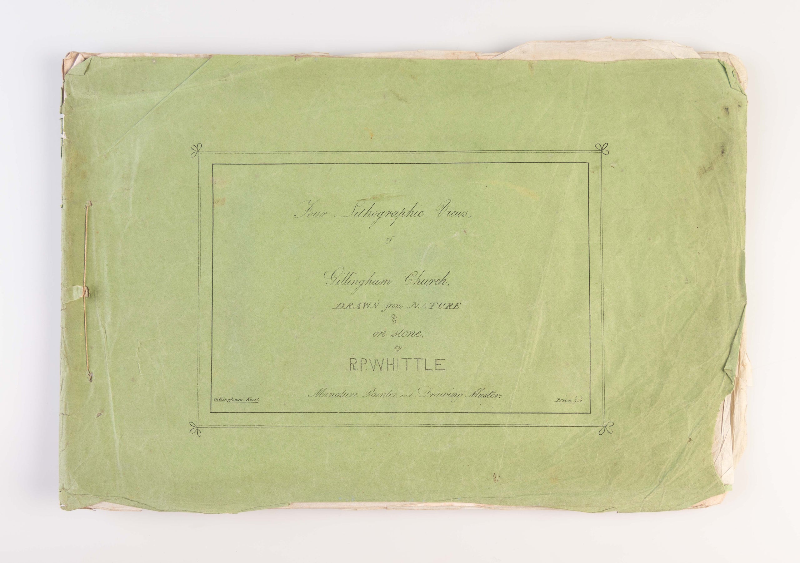 Four Lithographic Views of Gillingham Church. Drawn from Nature & on Stone.