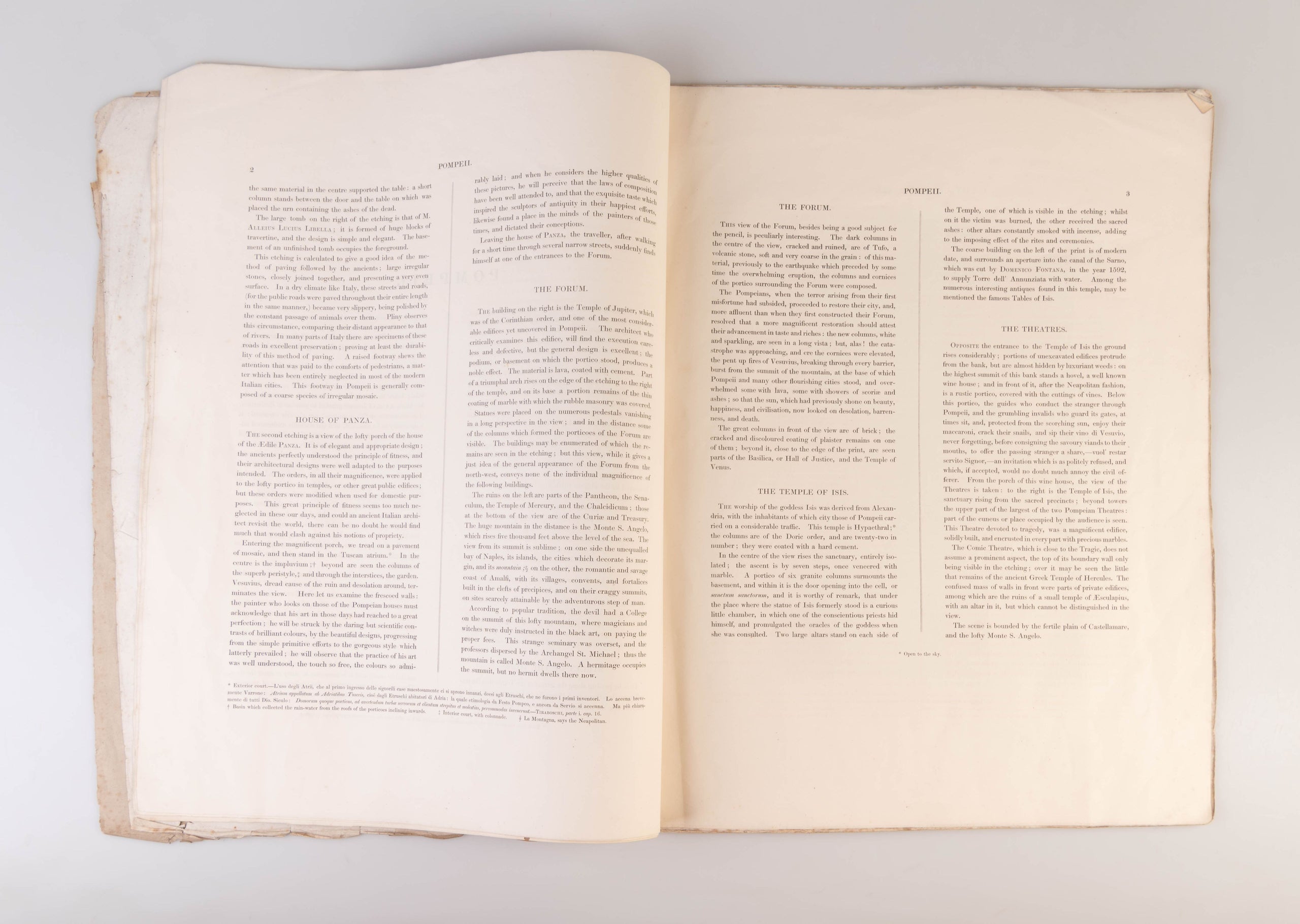 Six Picturesque Views of Pompeii,