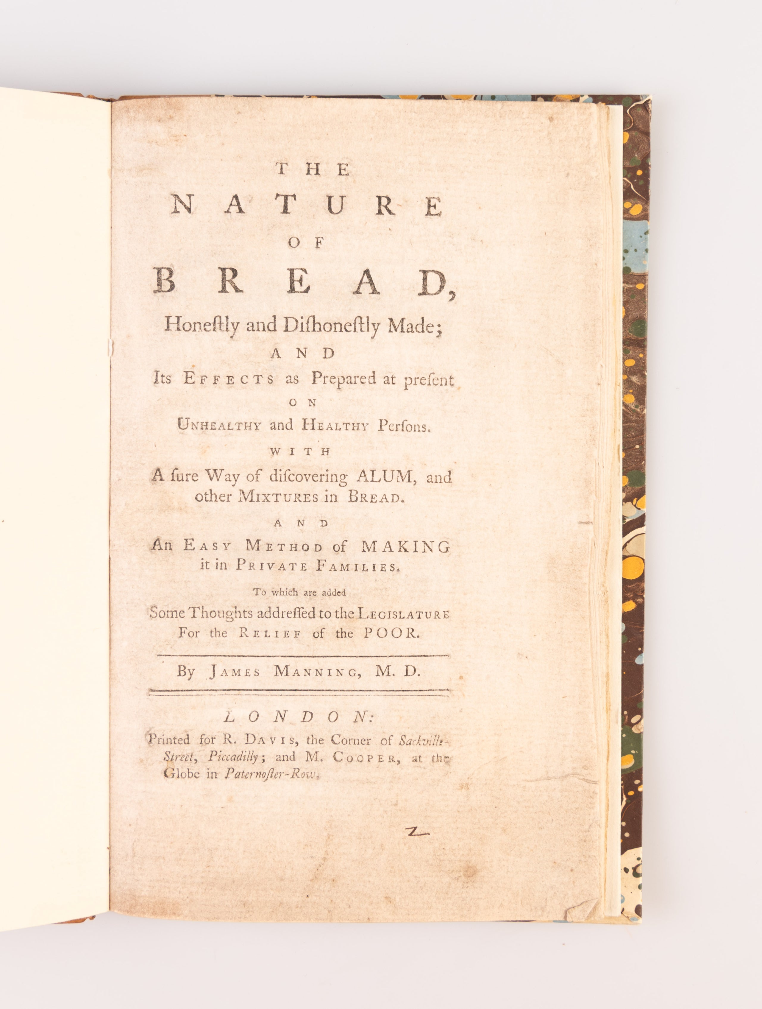 The Nature of Bread, Honestly and Dishonestly Made;