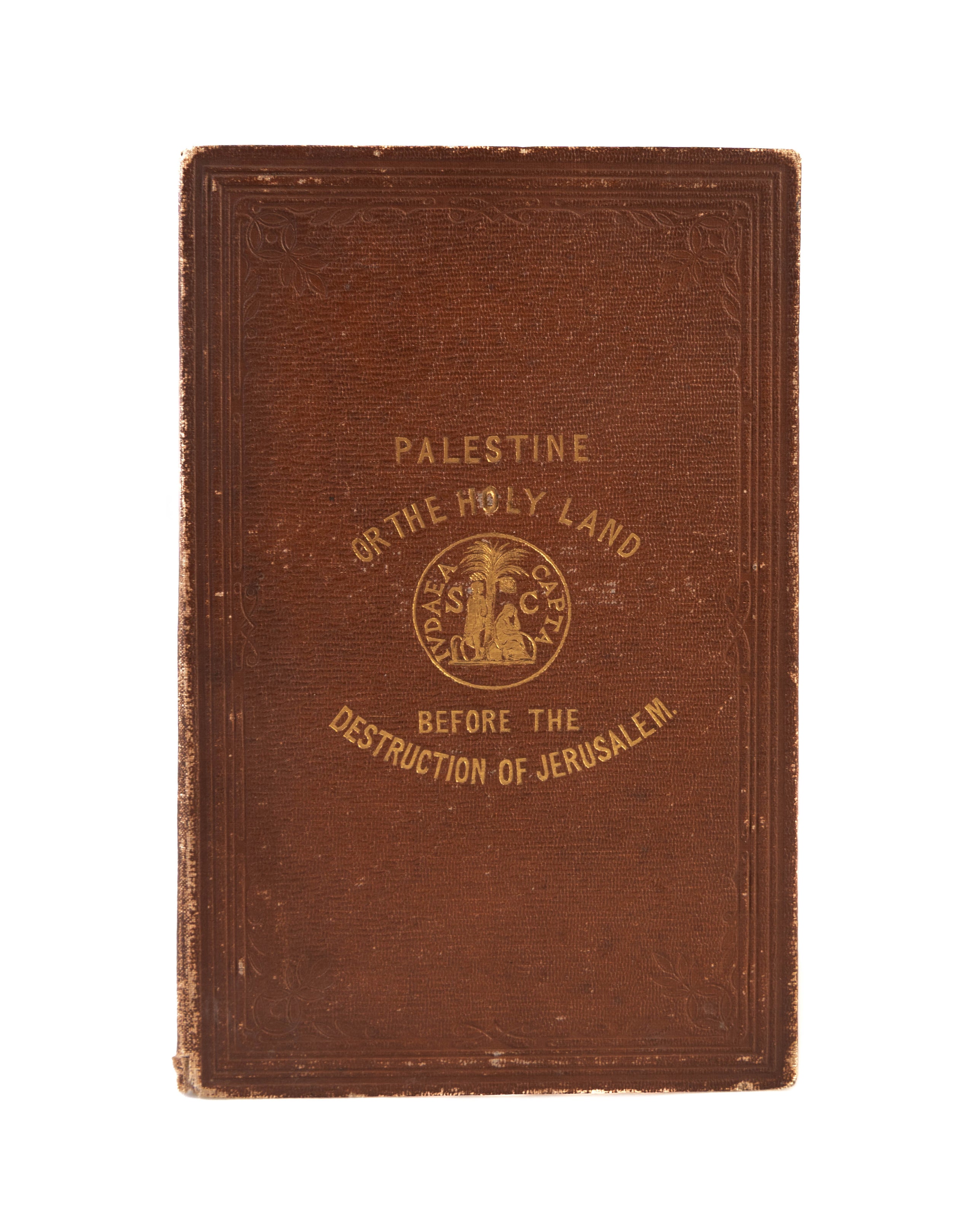 Palestine or the Holy Land before the Destruction of Jerusalem, showing the situation of the places mentioned in the New Testament and in the Wars of the Jews by Josephus. Also the course of the River Jordan from Lebanon to the Dead Sea.