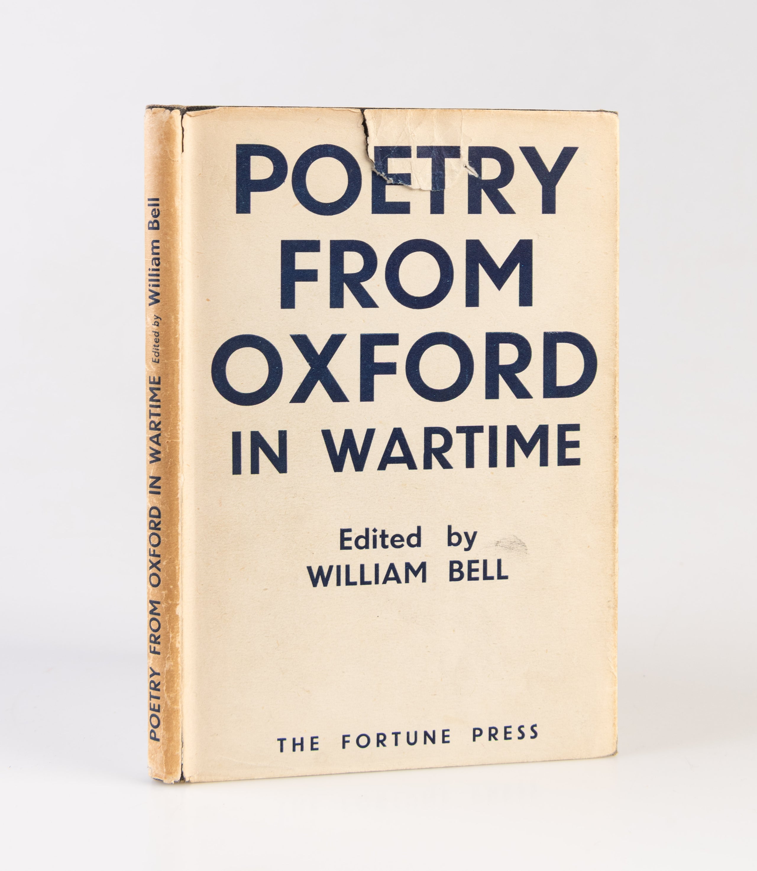 Poetry from Oxford in Wartime.