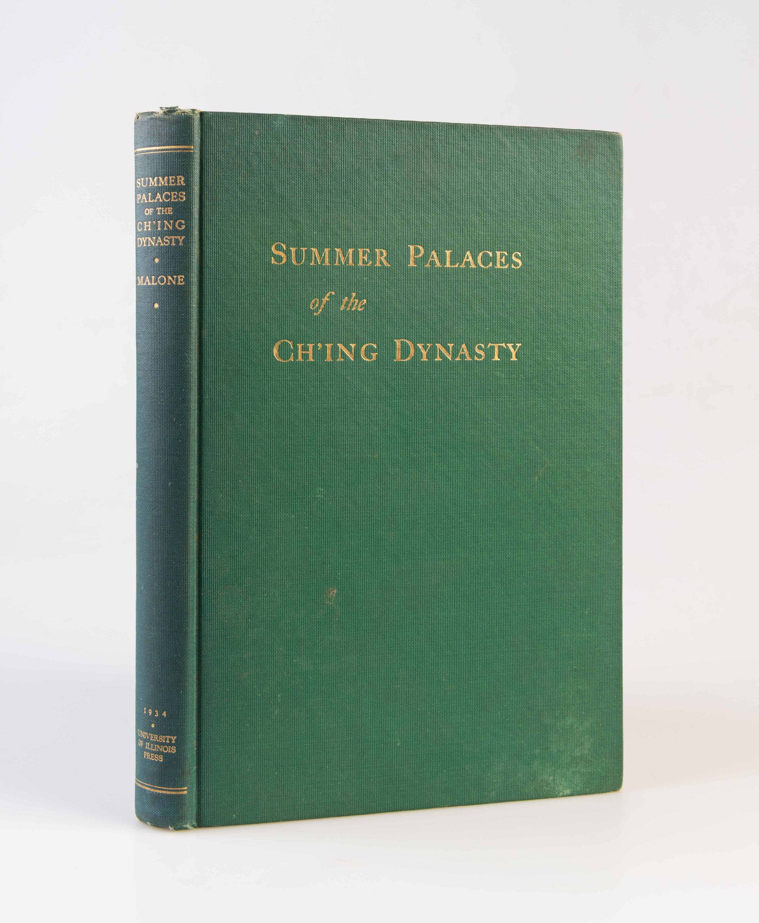 History of the Peking Summer Palaces under the Ch'ing Dynasty.