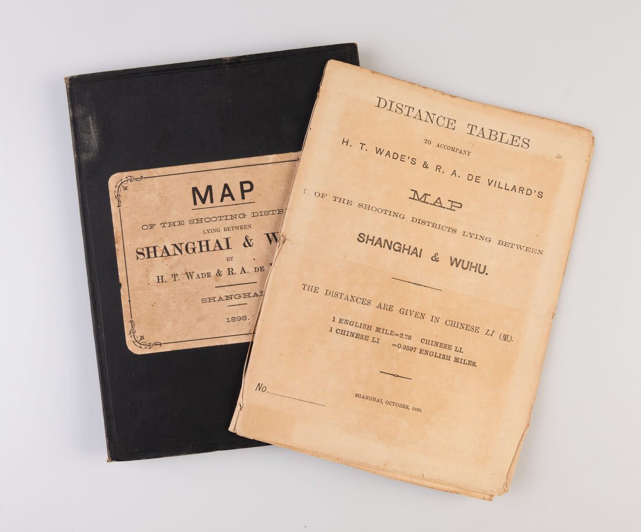 A Map of the Shooting Districts Lying Between Shanghai and Wuhu.
