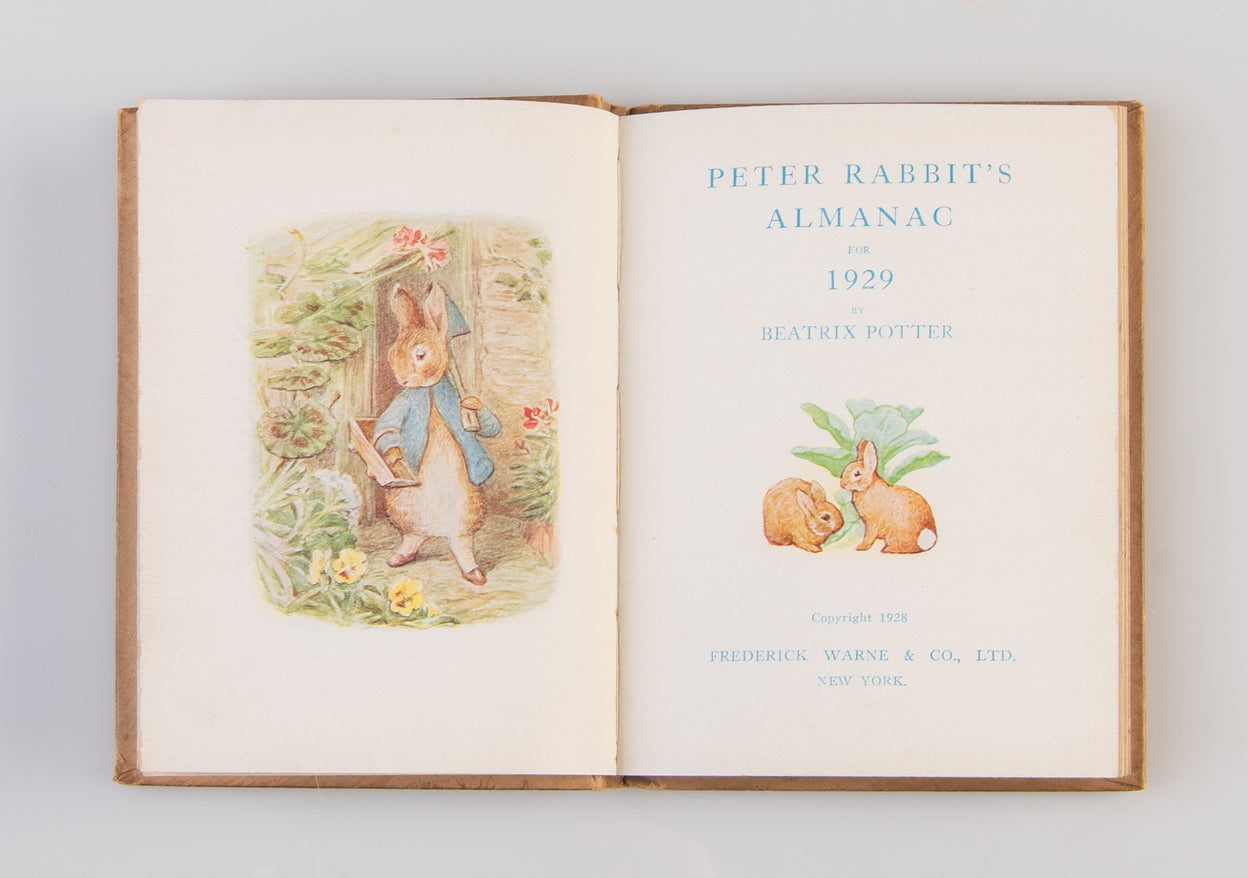 Peter Rabbit's Almanac for 1929