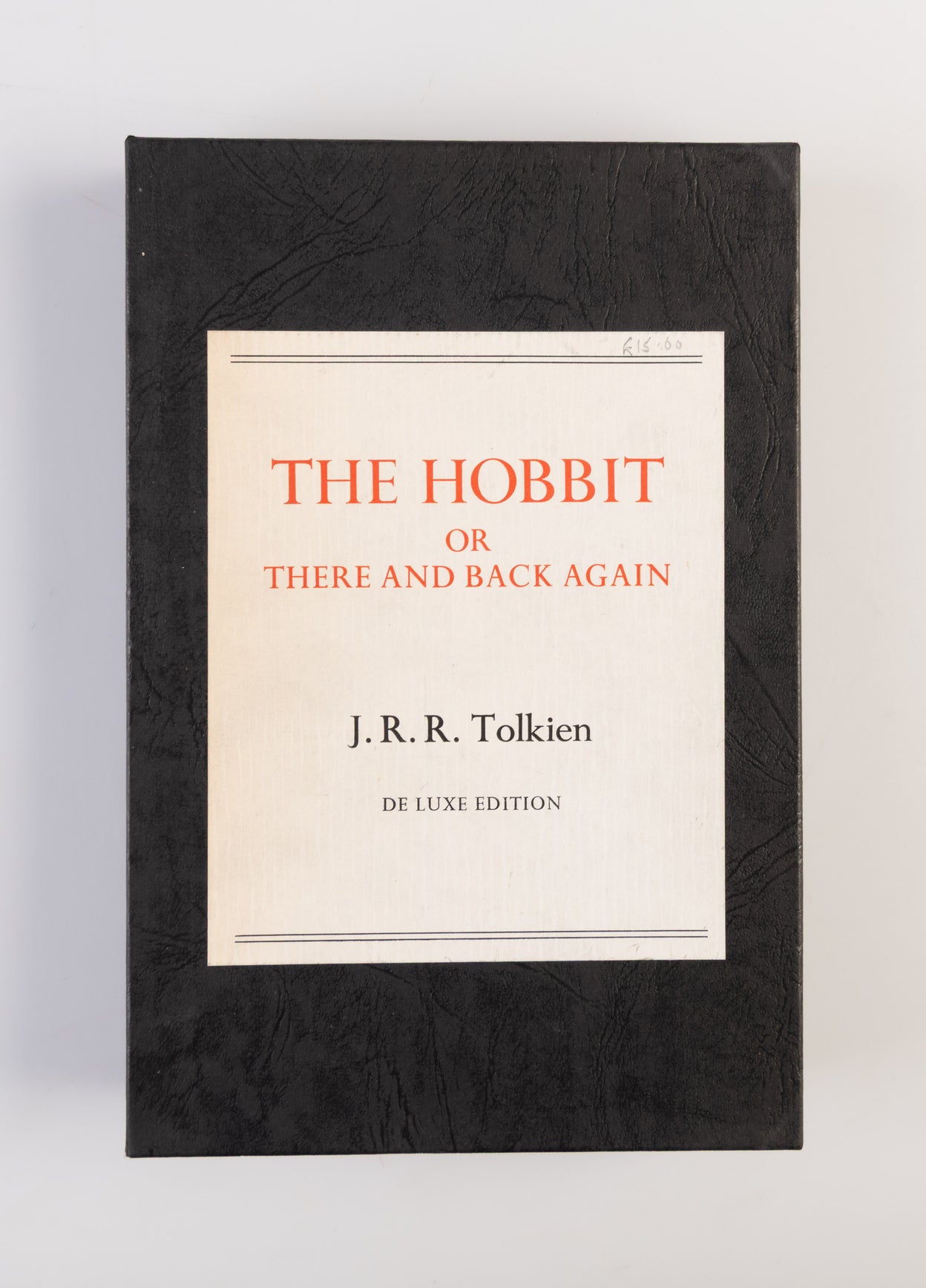 The Hobbit. Or There and Back Again.
