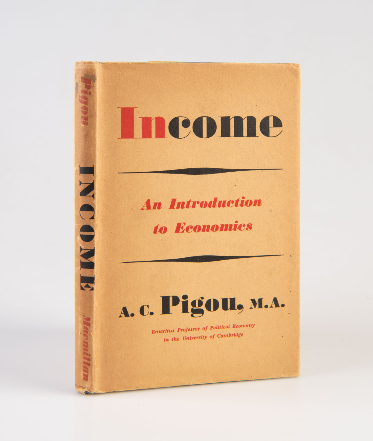 Income. An Introduction to Economics.