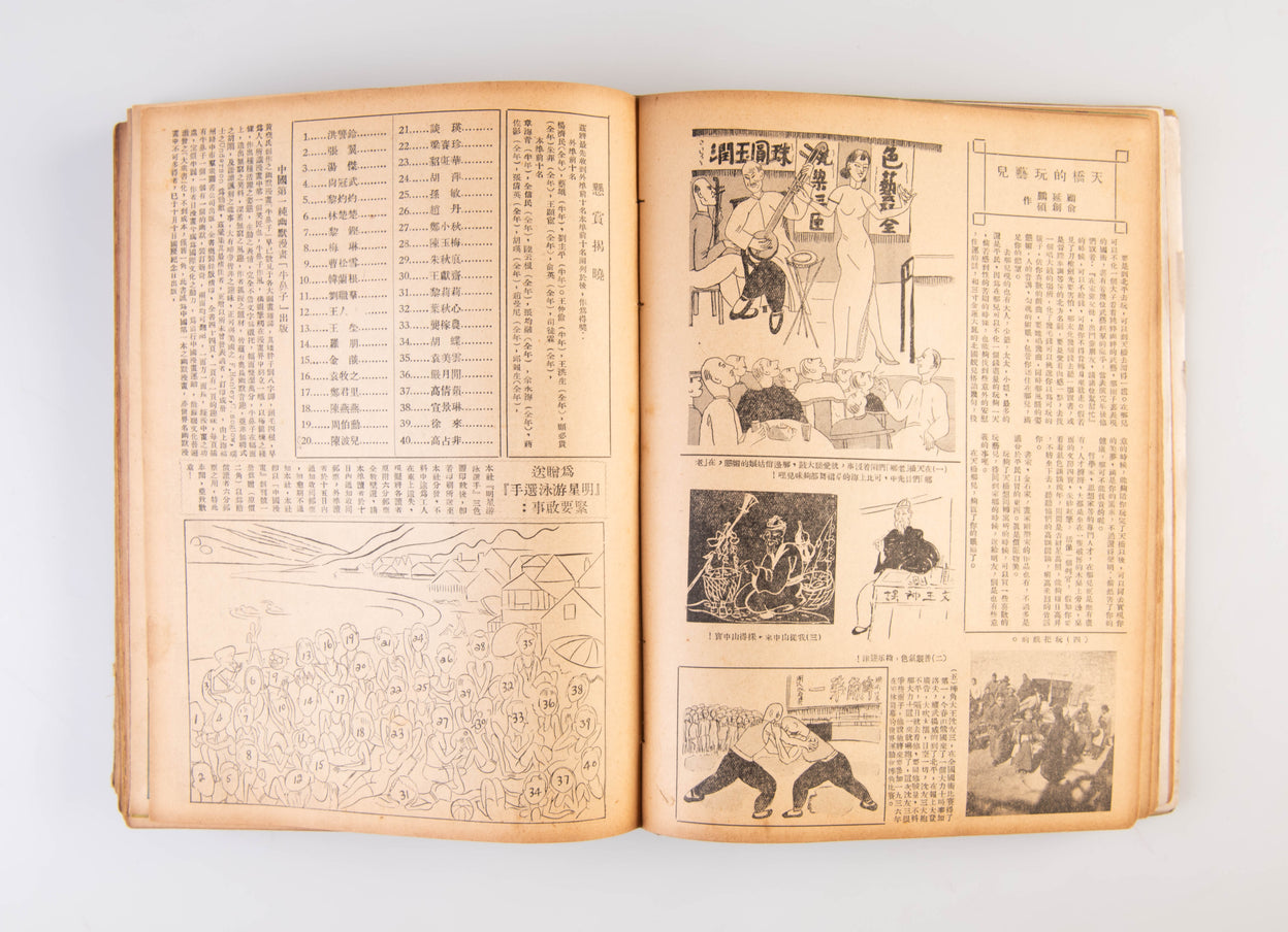 Zhongguo manhua - China Sketch.