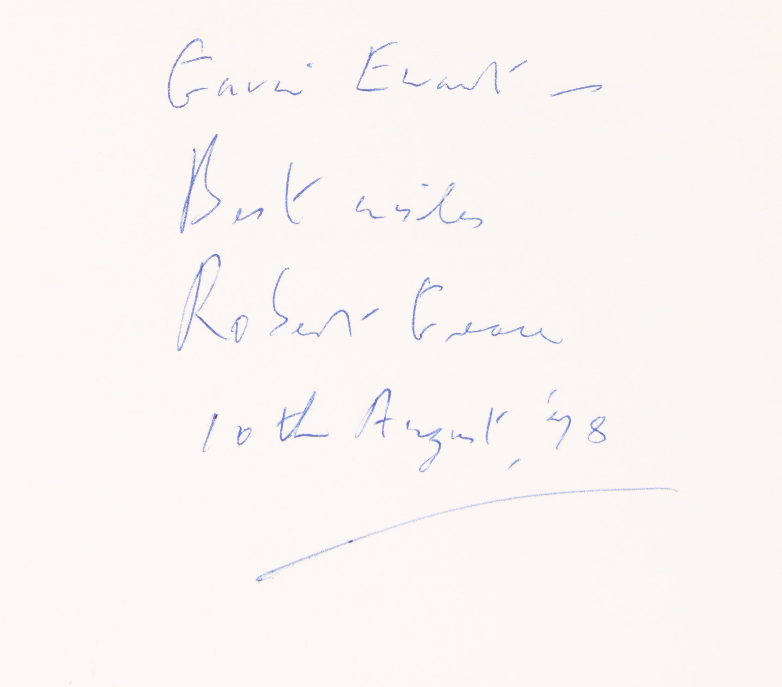 A Garland for Captain Fox.