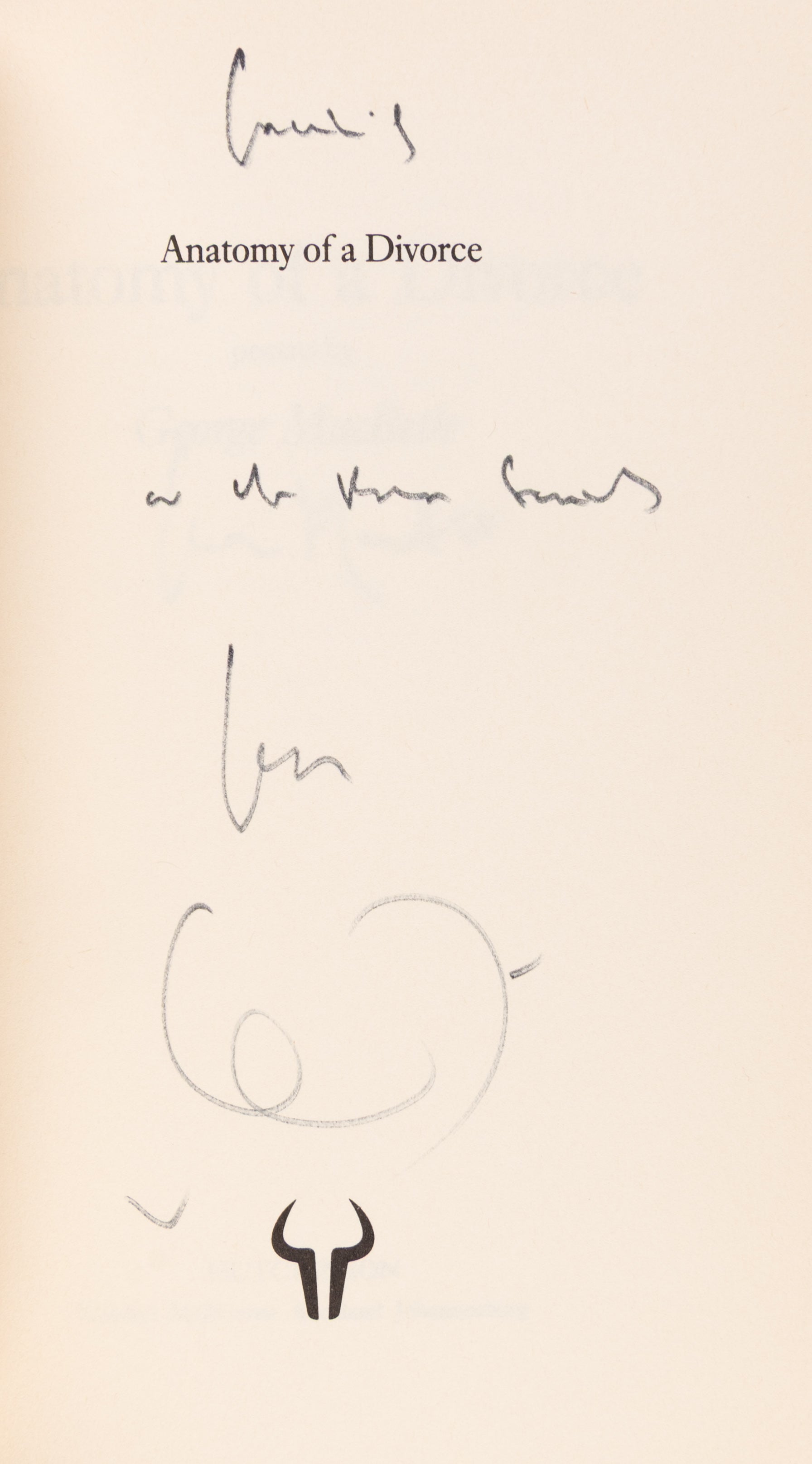 Anatomy of a Divorce.