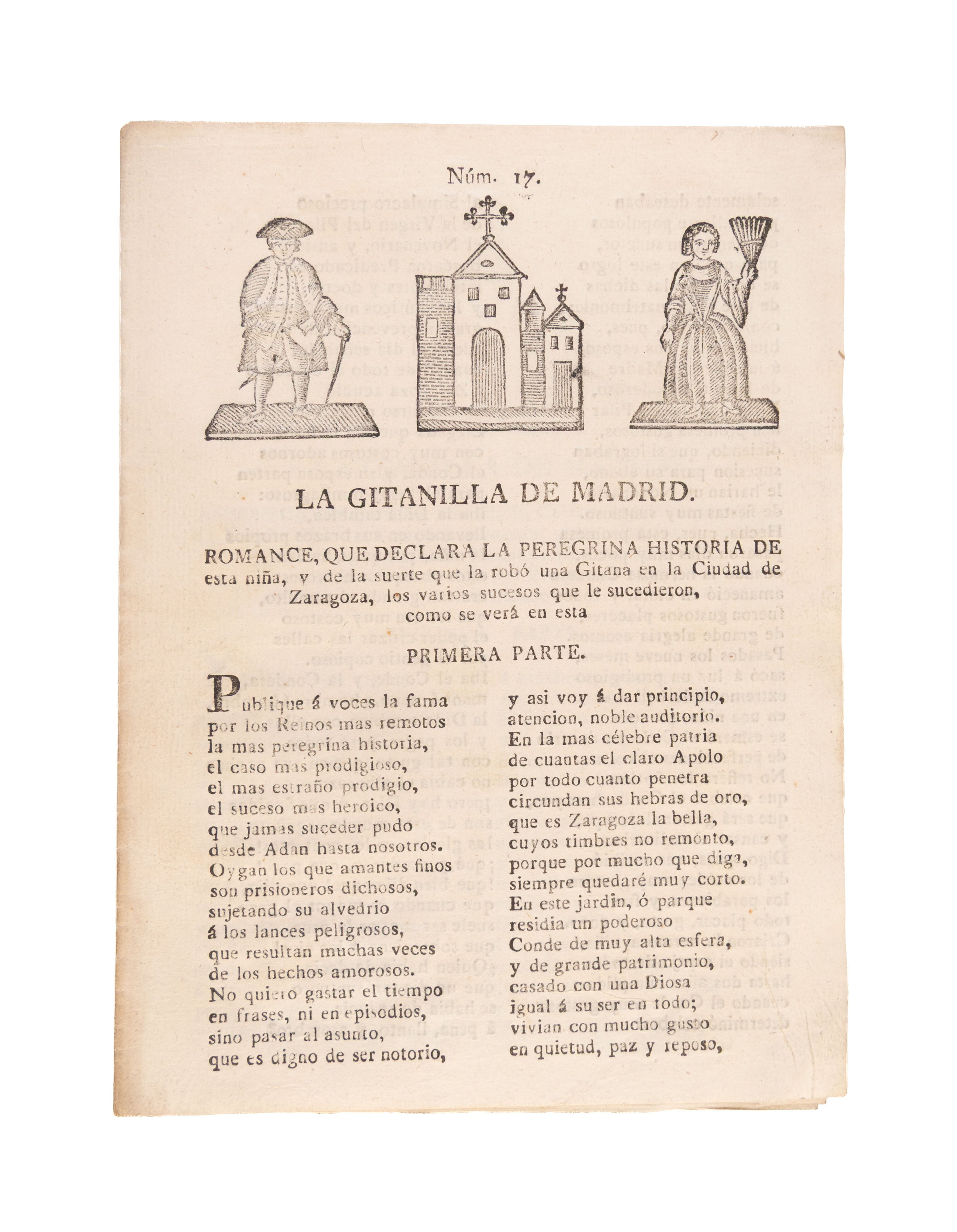 La Gitanilla de madrid...Primera Parte. (Secunda Parte).