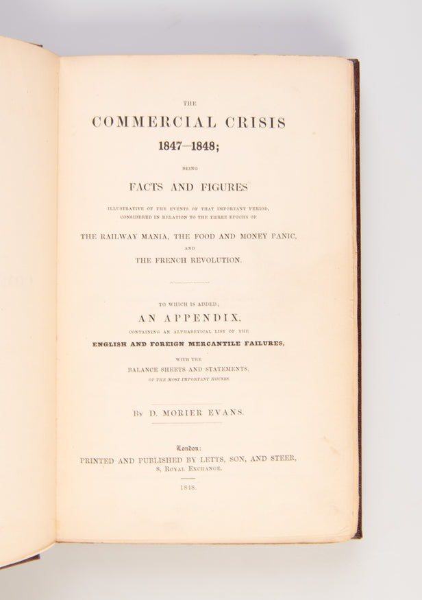 The Commercial Crisis 1847-1848;