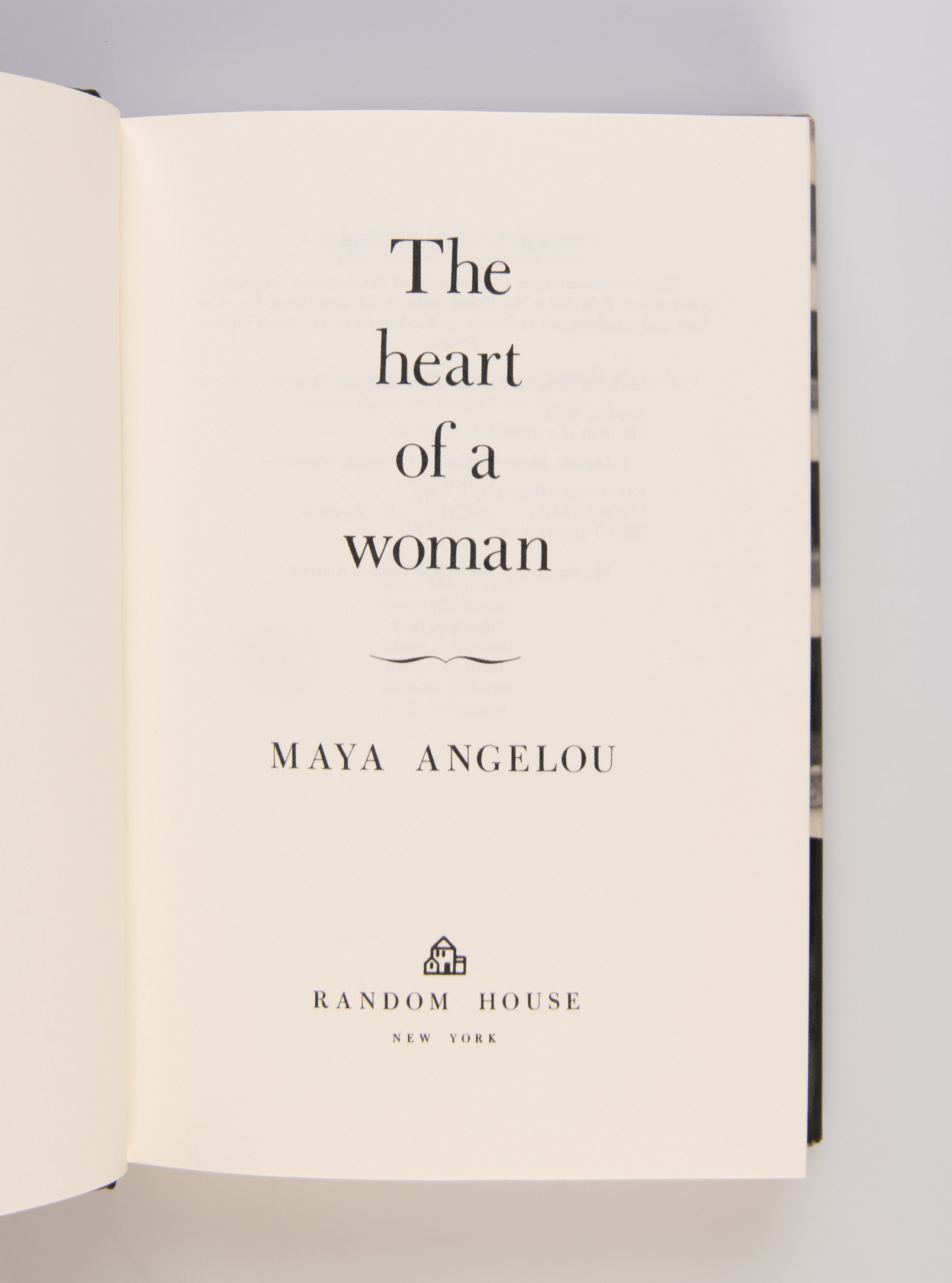 The Heart of a Woman.