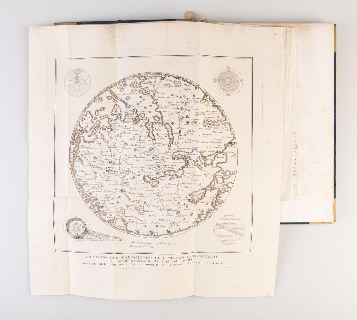 Il Mappamondo di Fra Mauro Camaldolese descritto ed illustrato ...