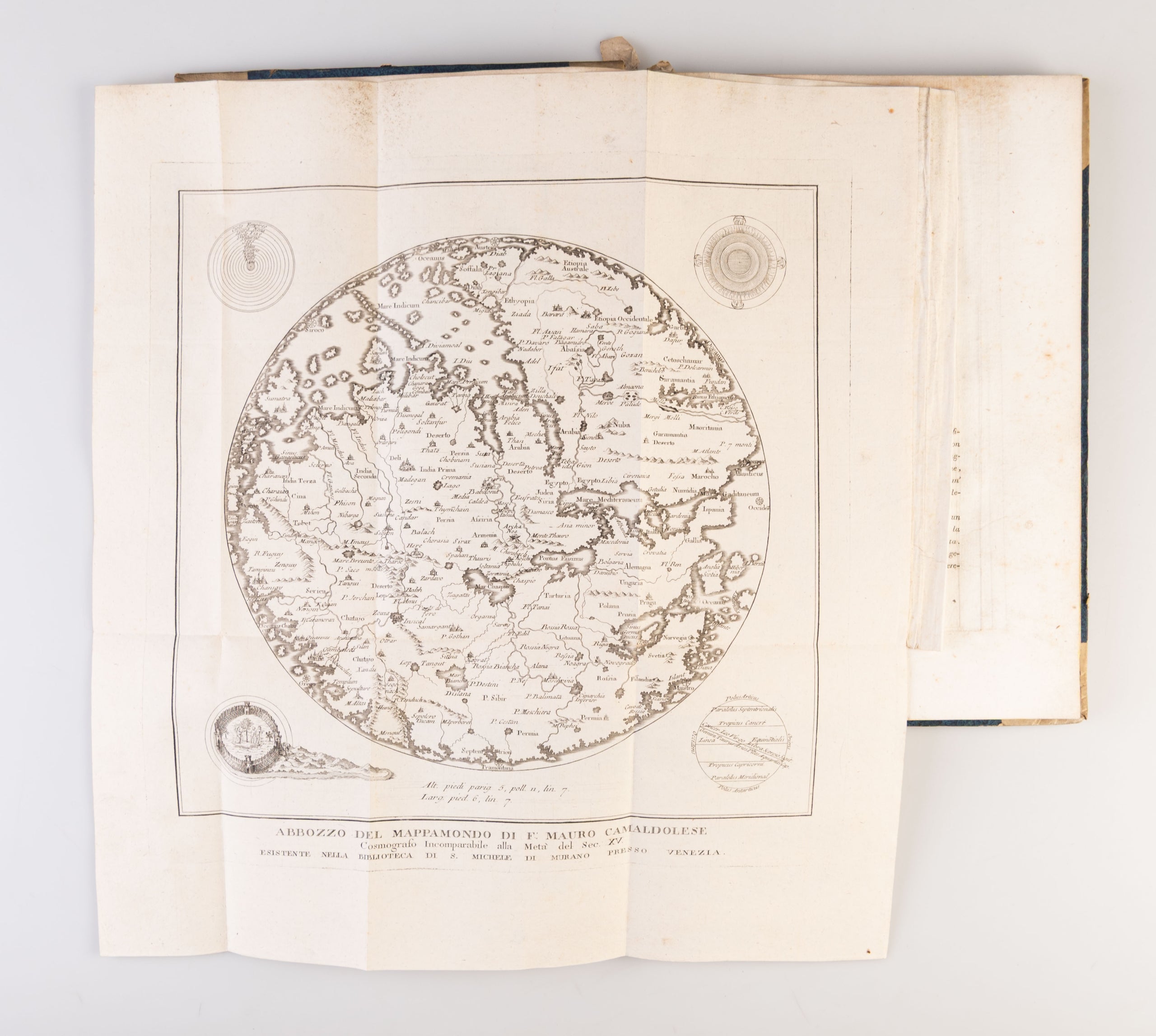 Il Mappamondo di Fra Mauro Camaldolese descritto ed illustrato ...