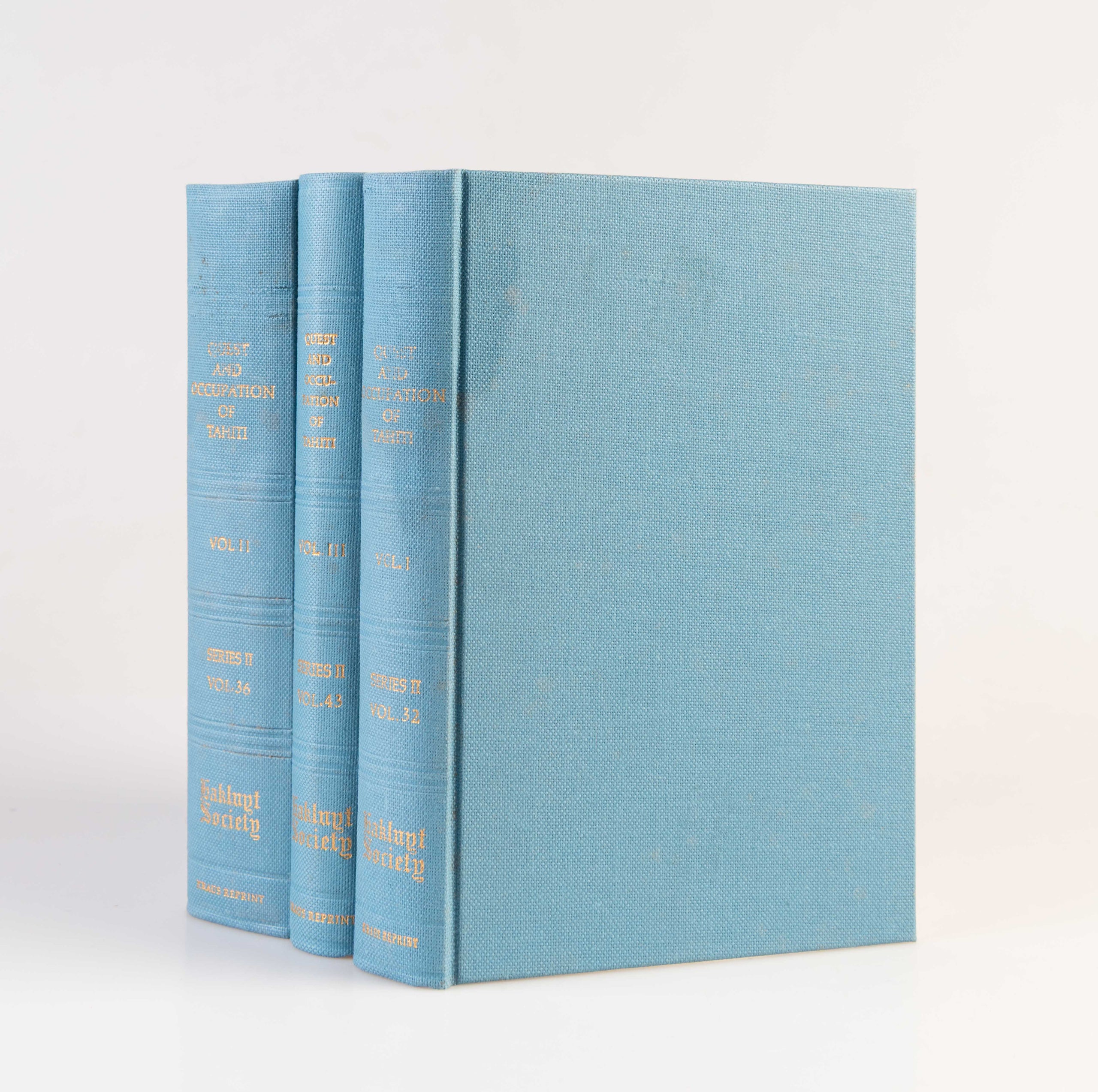 The Quest and Occupation of Tahiti by Emissaries of Spain During the Years 1772-1776.