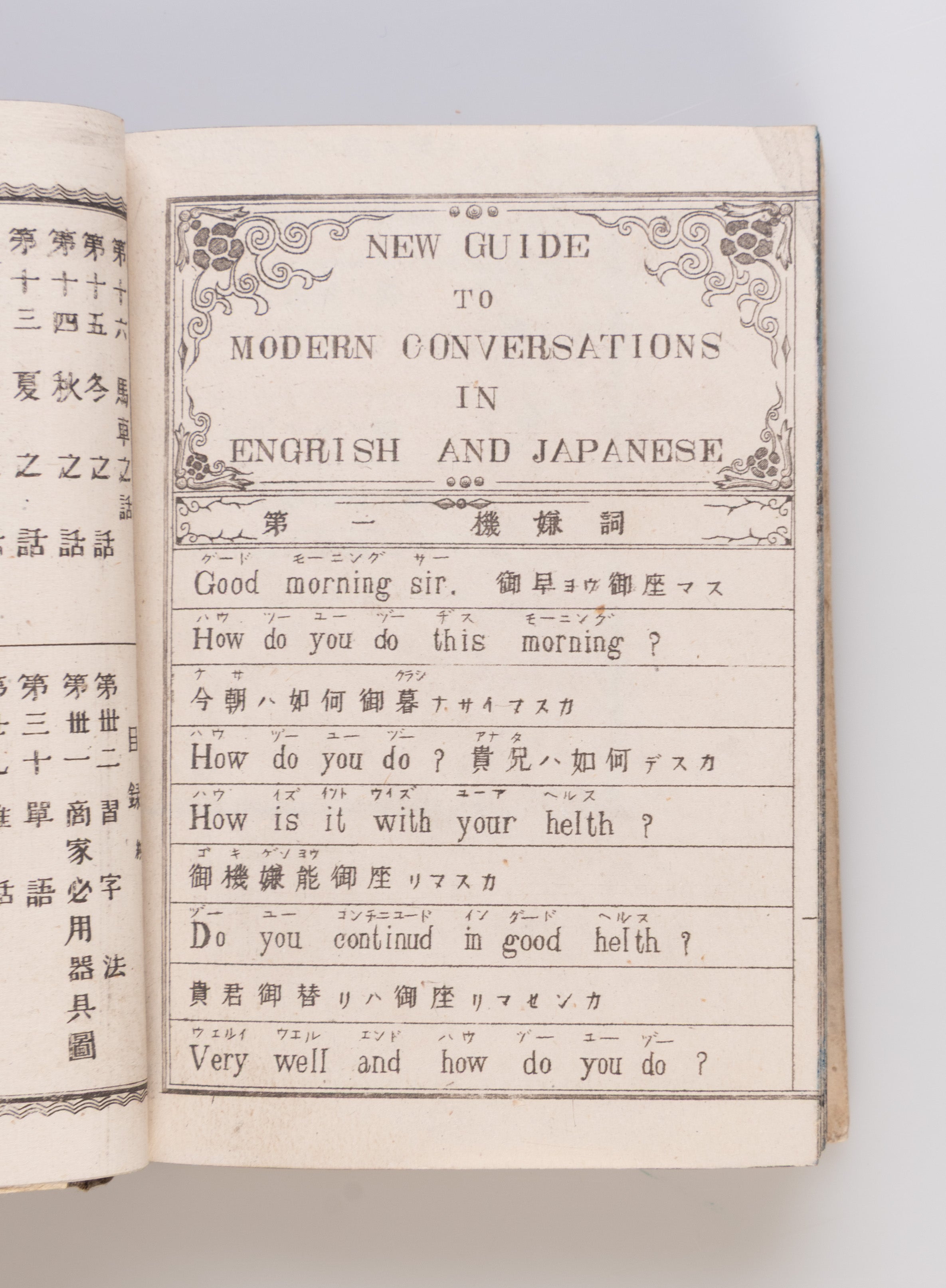 Eigo tsuben jizai: Shoyo futsu / English and Japanese names of Letters