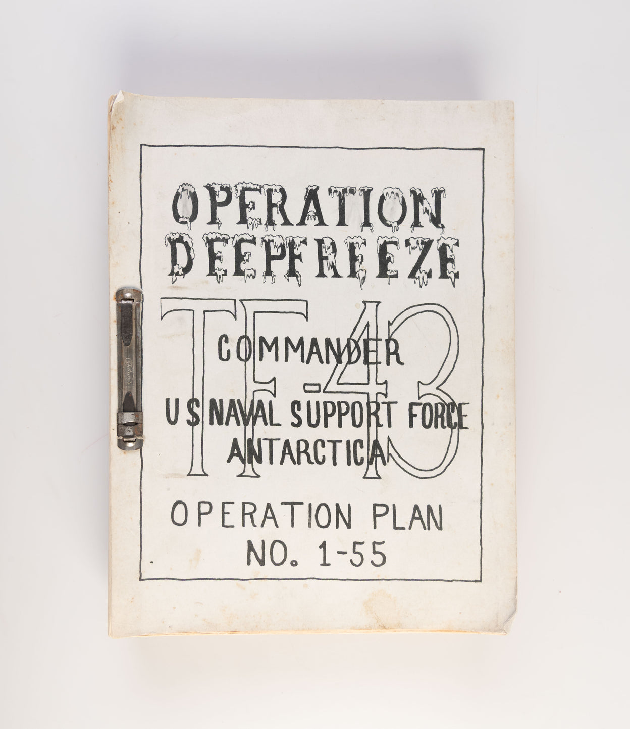 Operation Deepfreeze: Operation Plan No. 1-55.