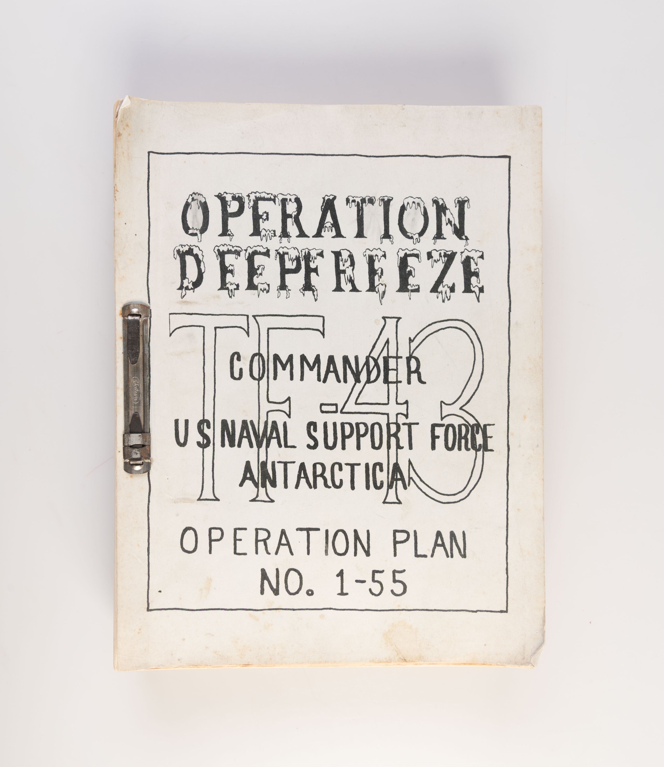 Operation Deepfreeze: Operation Plan No. 1-55.