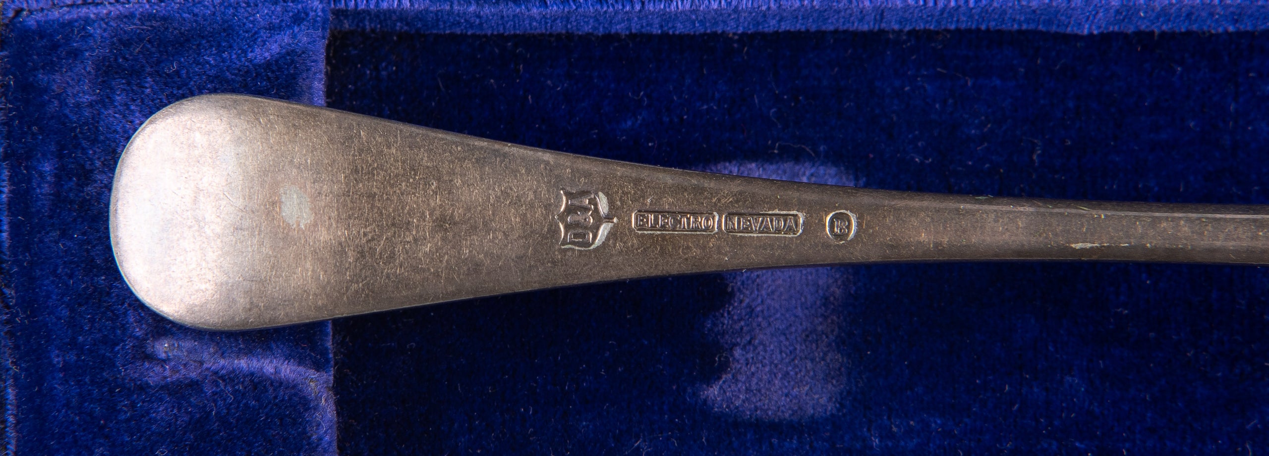 Engraved fork from relief ship SY Morning.