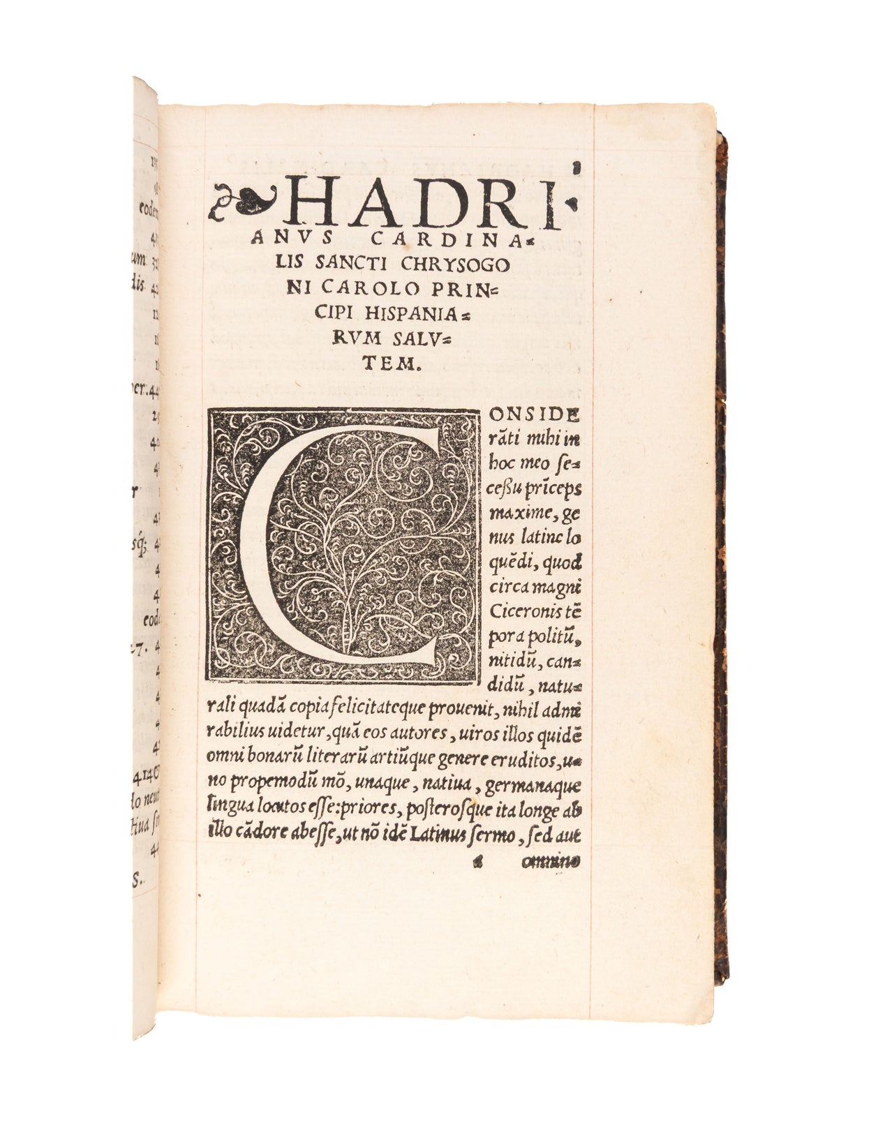 De sermone Latino, et modis Latine loquendi. Eiusdem venatio ad Ascanium cardinalem. Item iter julii. ii. Pontif. ro. Cum indice.
 
(Cologne: Hero Fuchs, October 1524)