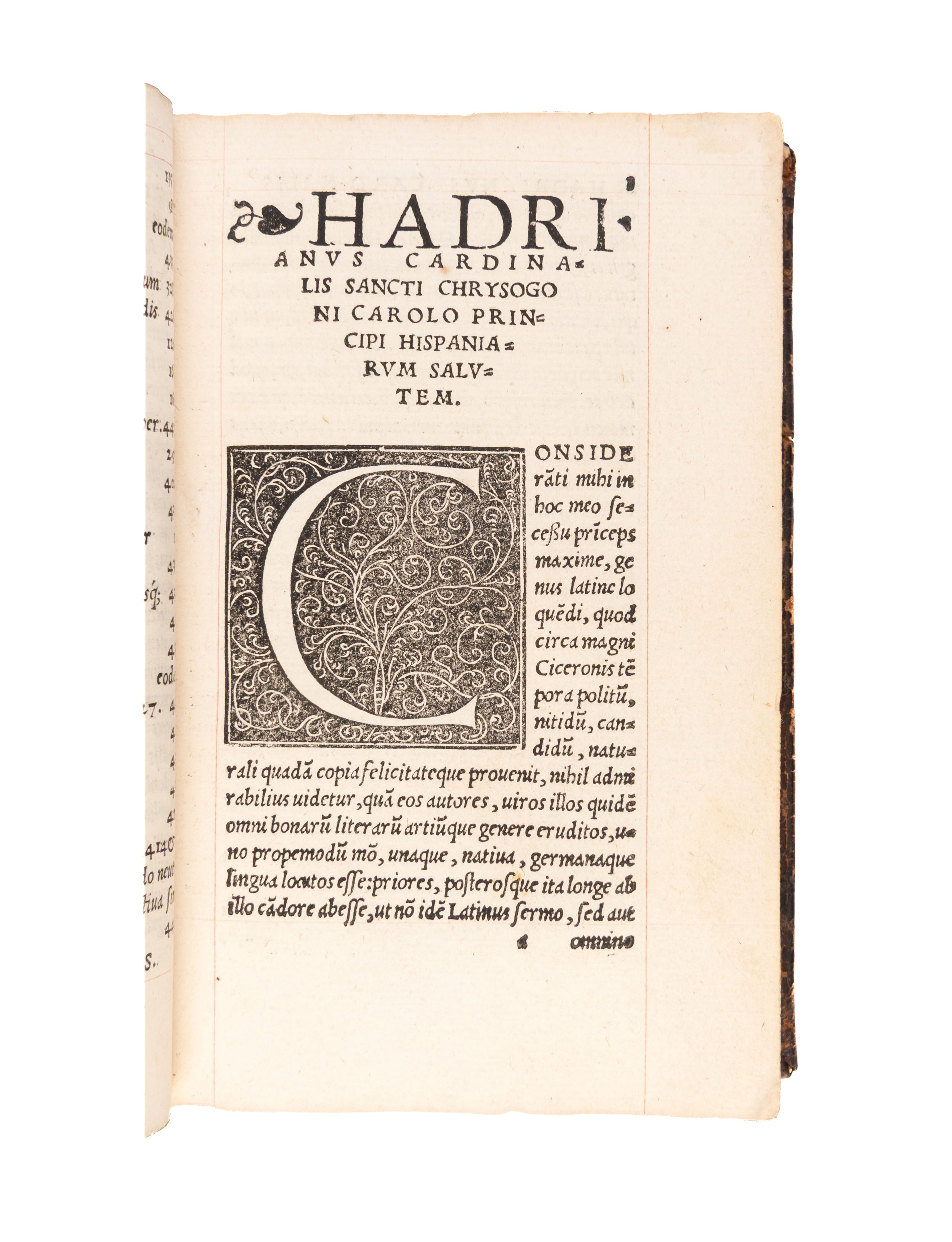 De sermone Latino, et modis Latine loquendi. Eiusdem venatio ad Ascanium cardinalem. Item iter julii. ii. Pontif. ro. Cum indice.
 
(Cologne: Hero Fuchs, October 1524)