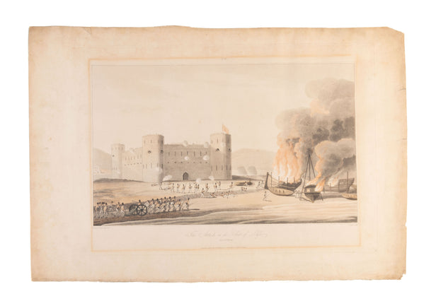 The Attack on the Fort of Luft. Nov. 27th 1809.