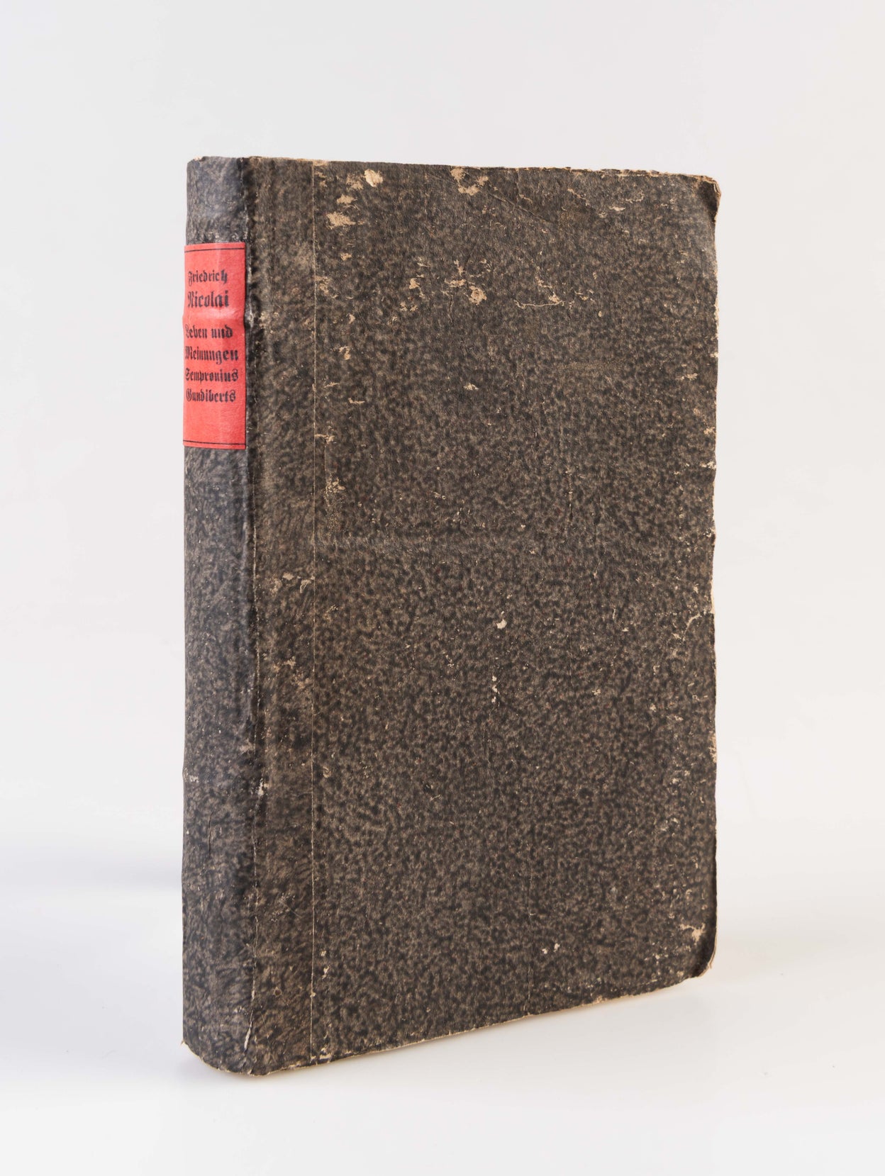 Leben und Meinungen Sempronius Gundibert's eines deutschen Philosophen. Nebst zwey Urkunden der neuesten deutschen Philosophie.