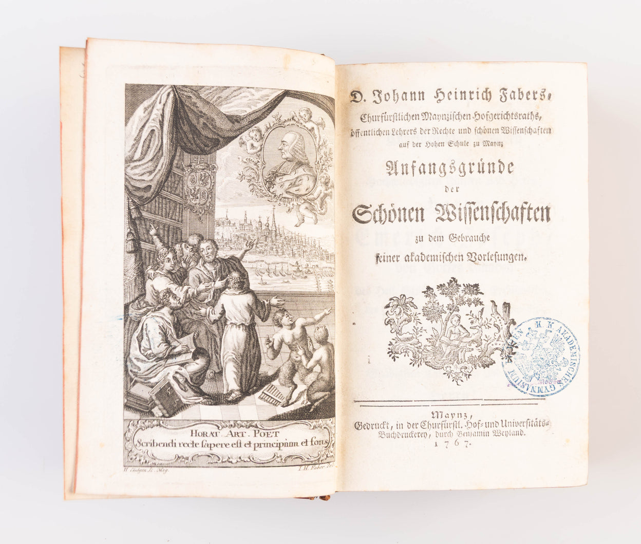 Anfangsgründe der schönen Wissenschaften zu dem Gebrauche seiner akademischen Vorlesungen.