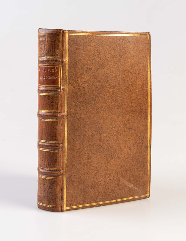 An Abridgement of Mr. Locke's Essay concerning Human Understanding.