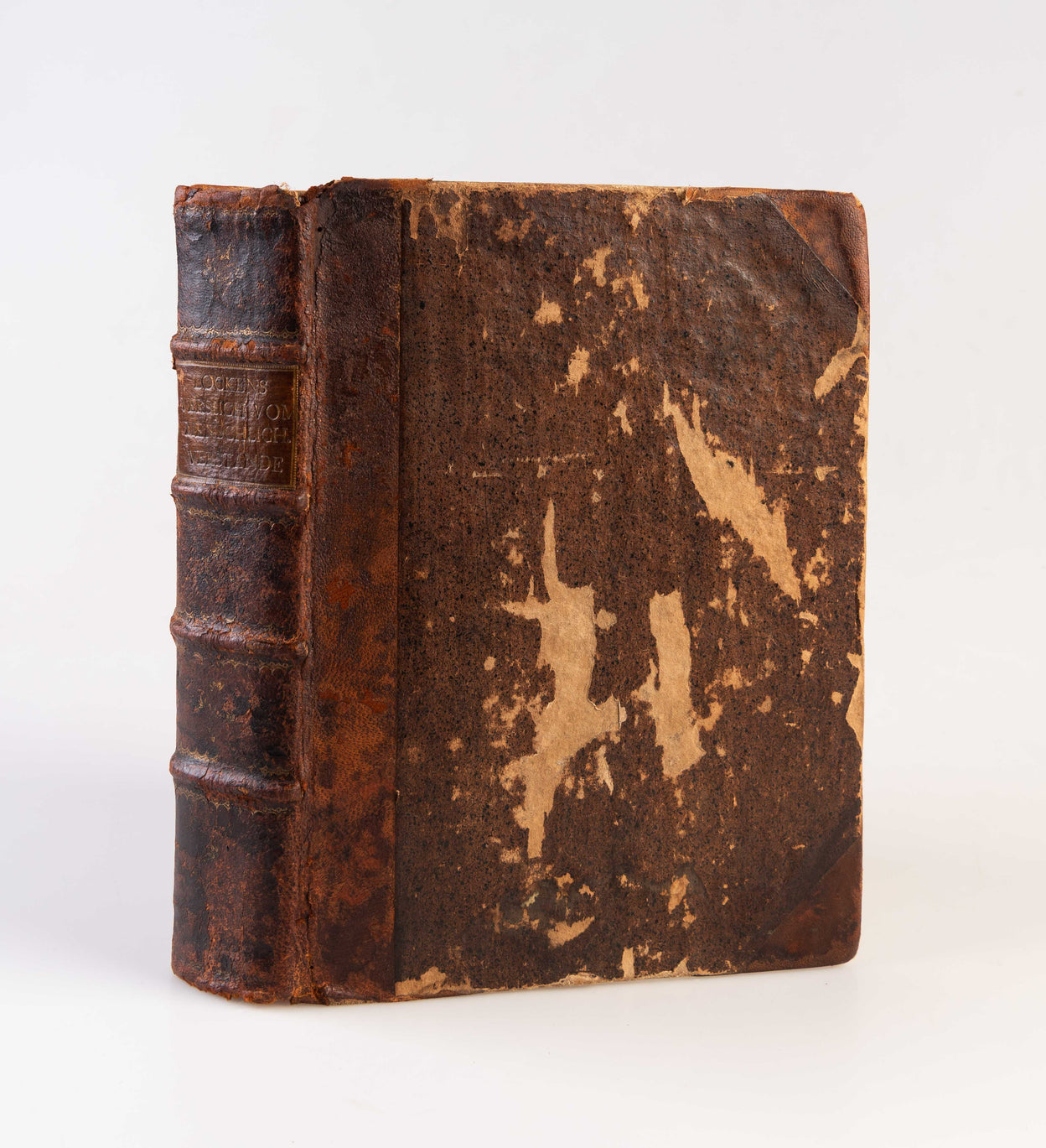 Versuch vom Menschlichen Verstande. Aus dem Englischen übersetzt und mit Anmerkungen versehen von Heinrich Engelhard Poleyen.