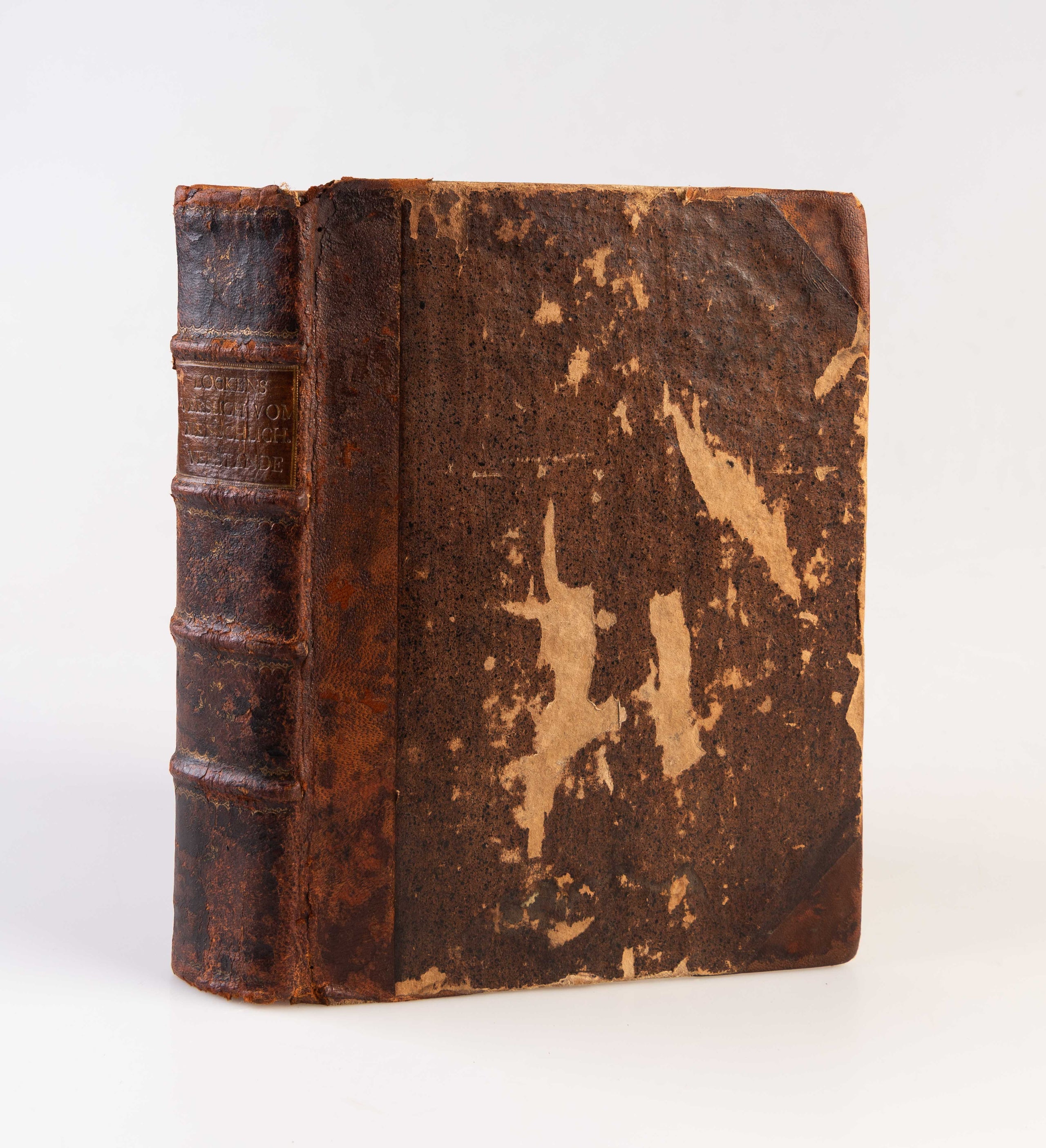 Versuch vom Menschlichen Verstande. Aus dem Englischen übersetzt und mit Anmerkungen versehen von Heinrich Engelhard Poleyen.